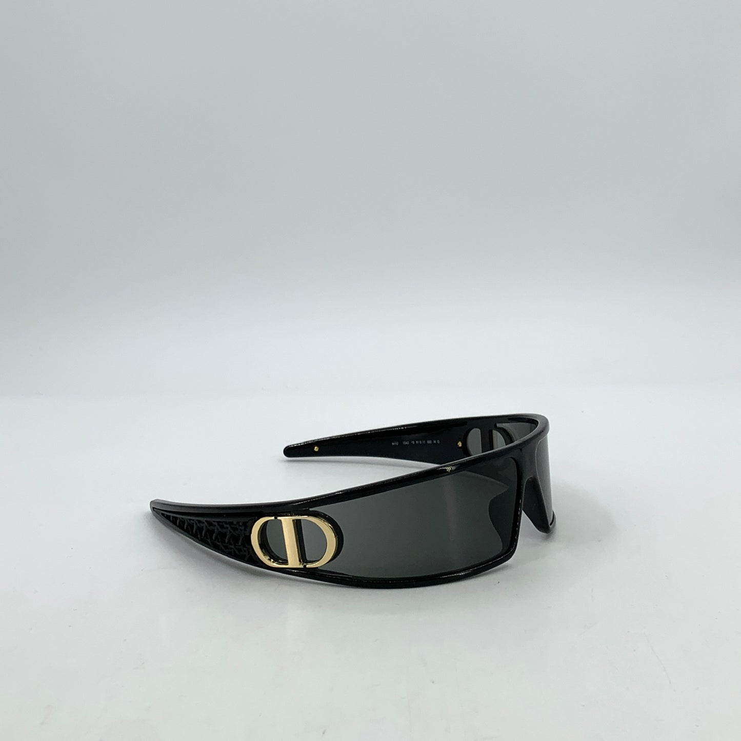 Dior CD Logo Black Shield Sunglasses