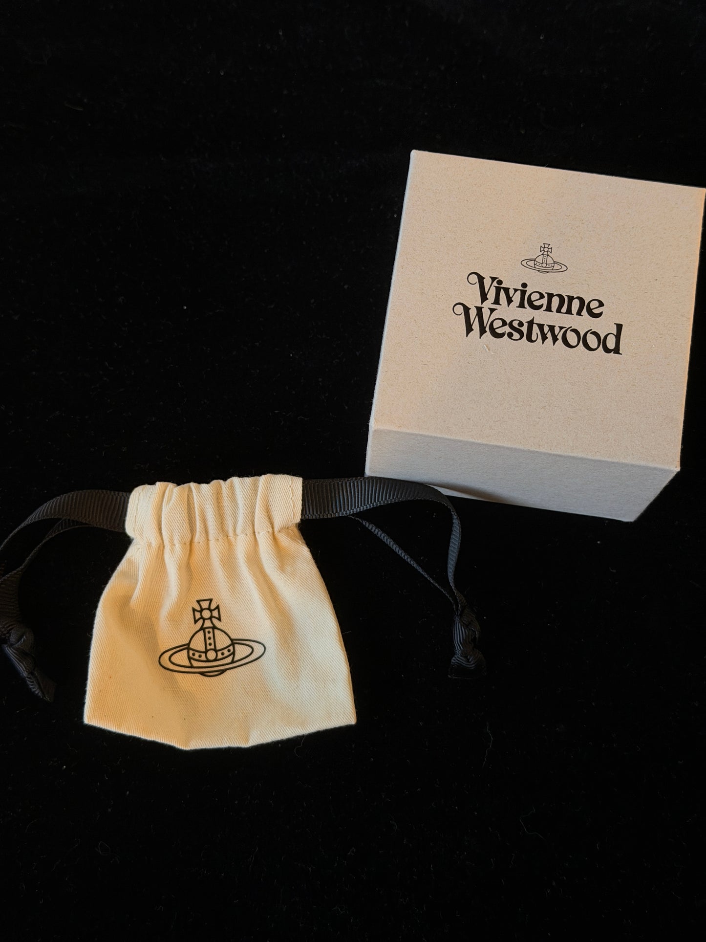 Vivienne Westwood 2010s "Rolled Rebellion" Two-Tone Logo Wrap Ring