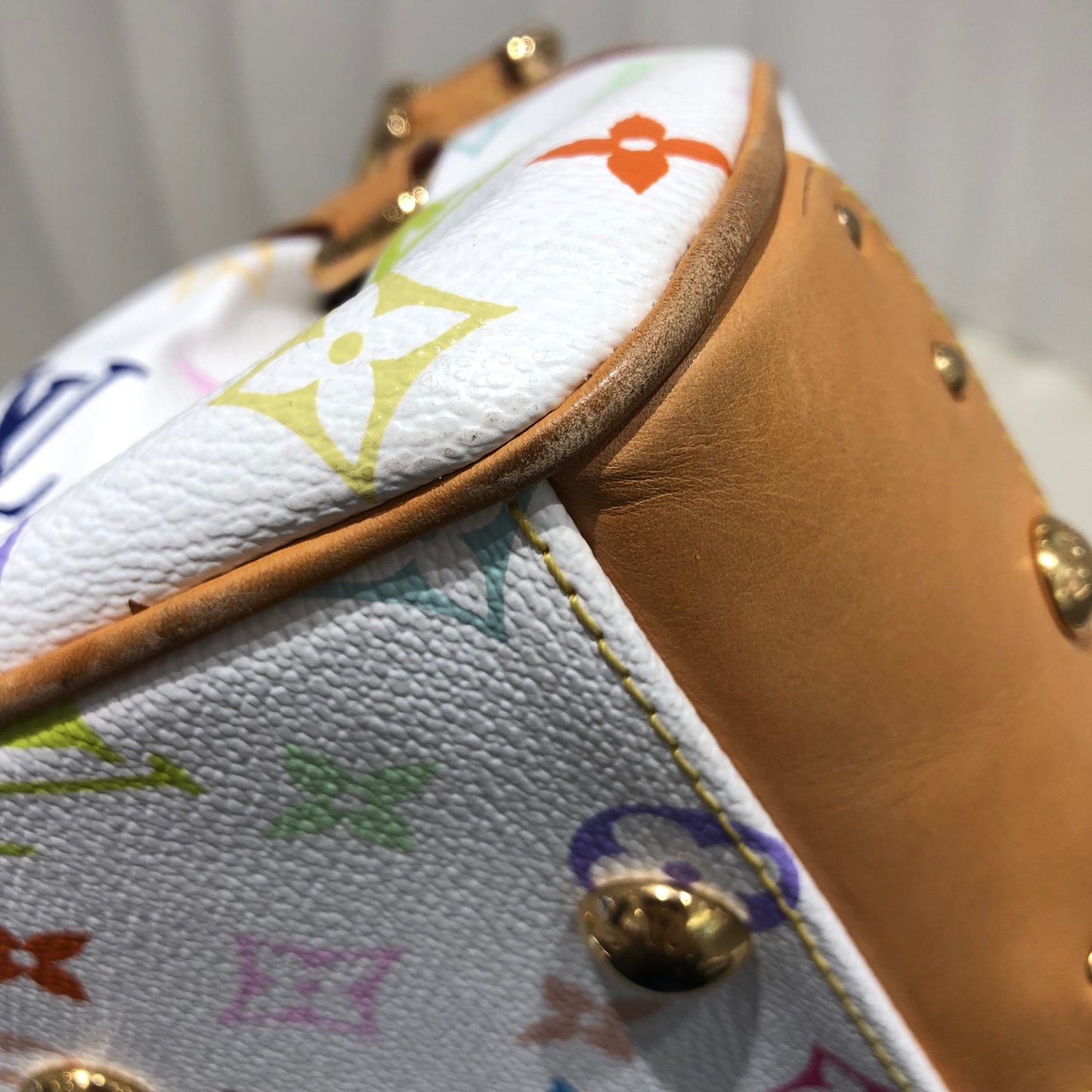 Louis Vuitton Multicolor Beverly Shoulder Bag – White Monogram, Large