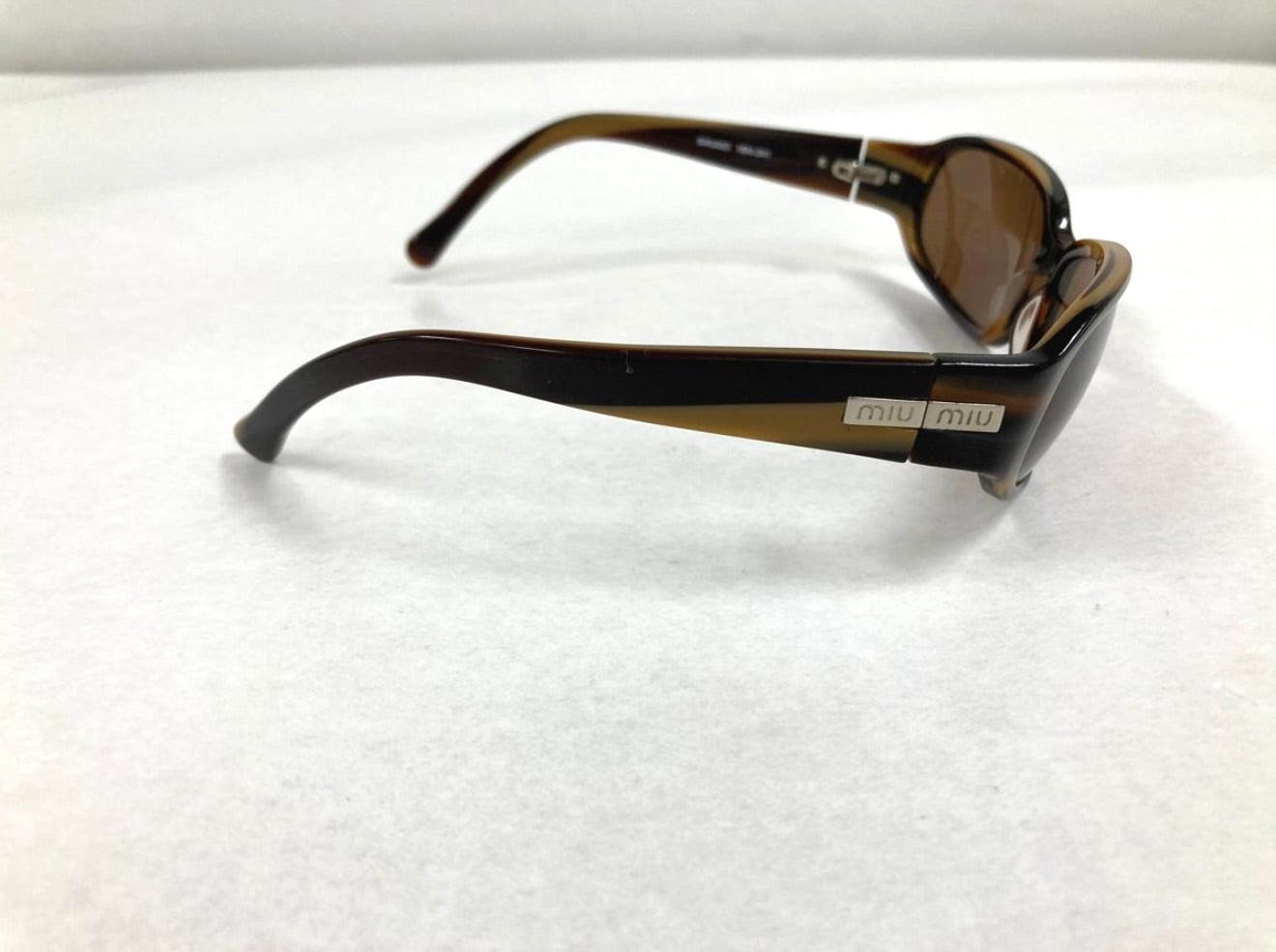 Miu Miu Vintage Oval Tortoiseshell Sunglasses