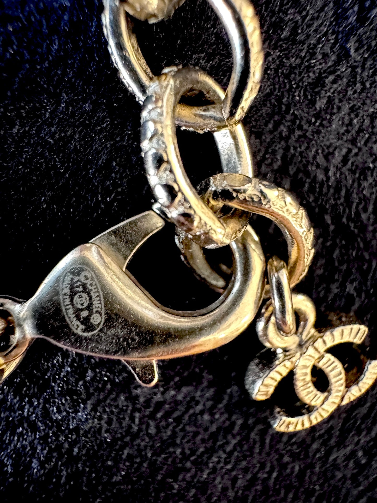 Chanel CC Pearl & Mother-of-Pearl Star Long Necklace