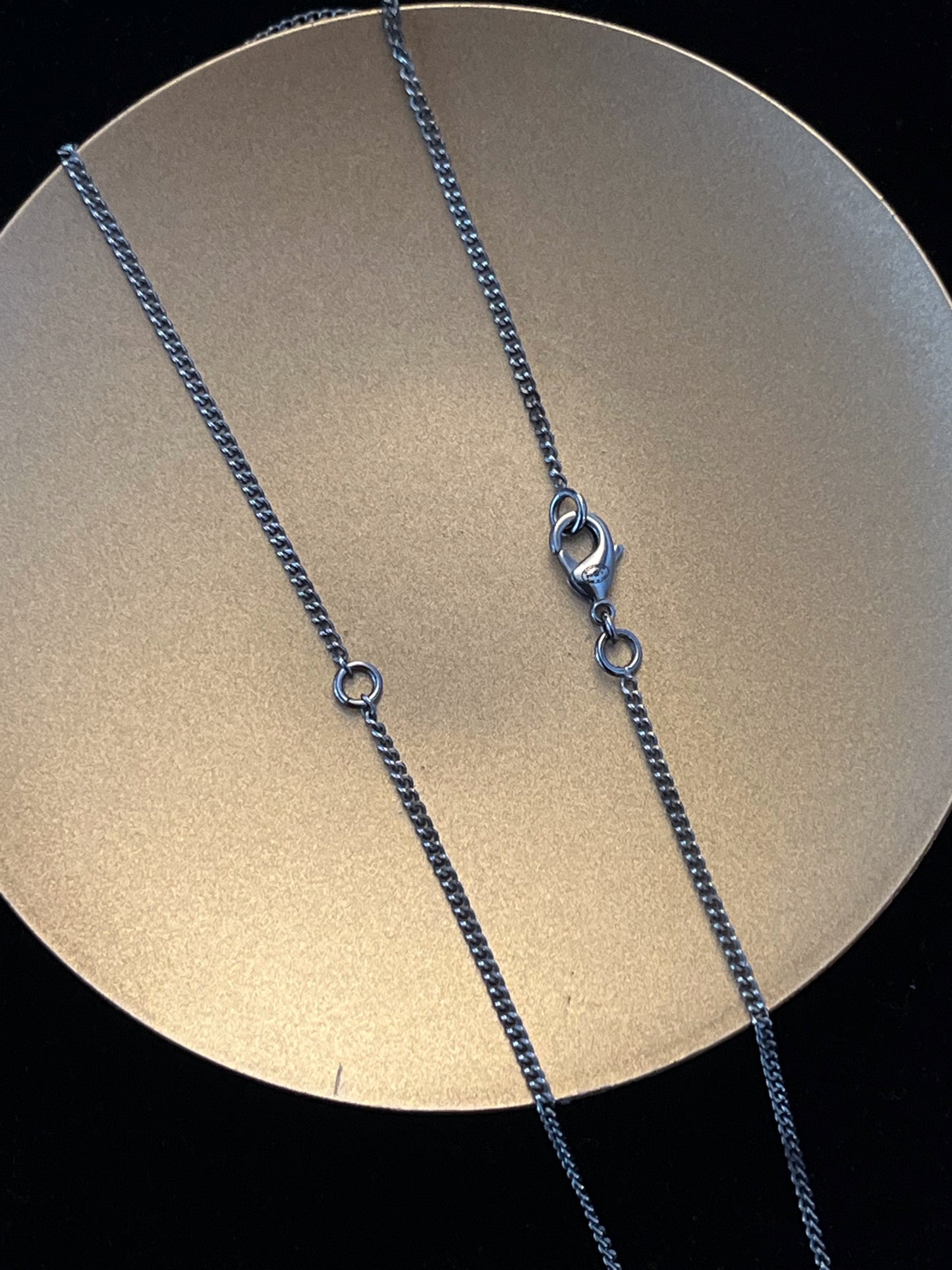 Vintage Chanel Twisted CC Pearl Drop Necklace – Silver Tone