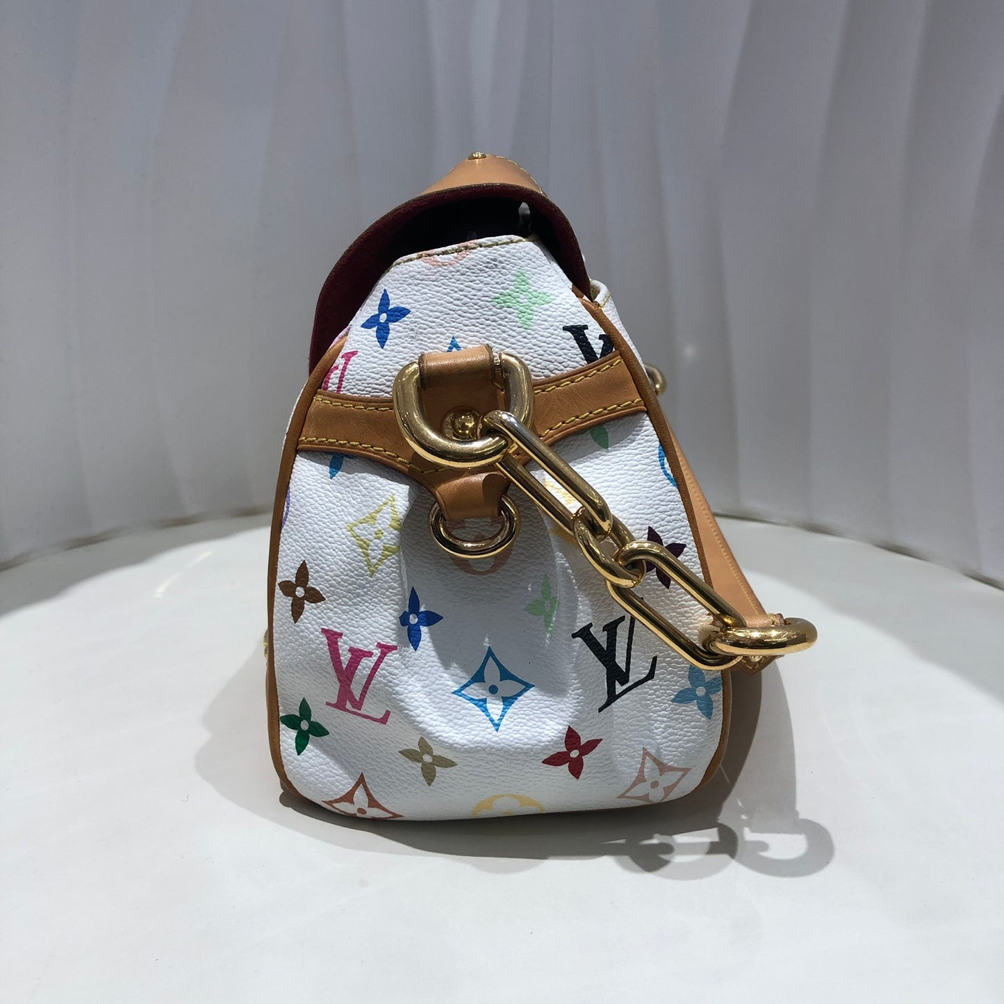 Louis Vuitton Multicolor Beverly Shoulder Bag – White Monogram, Large