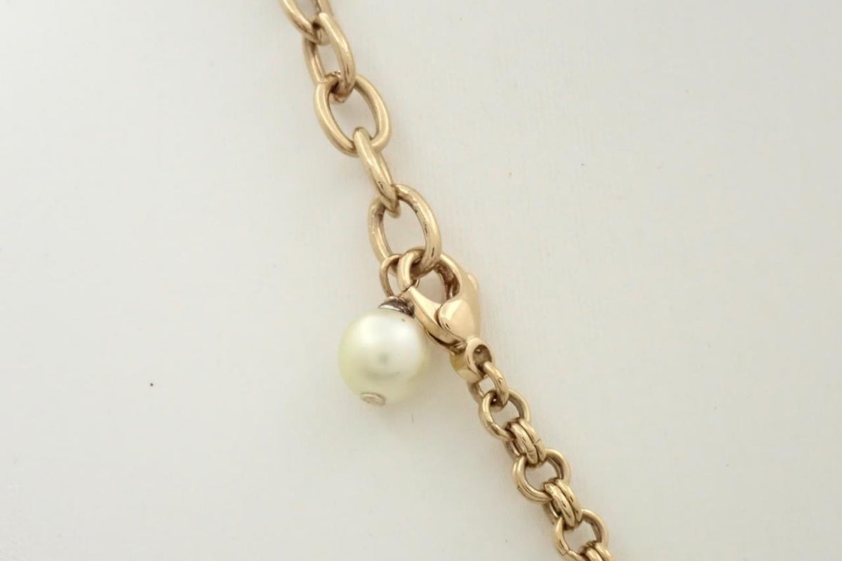 Chanel Crystal CC Clover Pendant Necklace – Cruise 2023