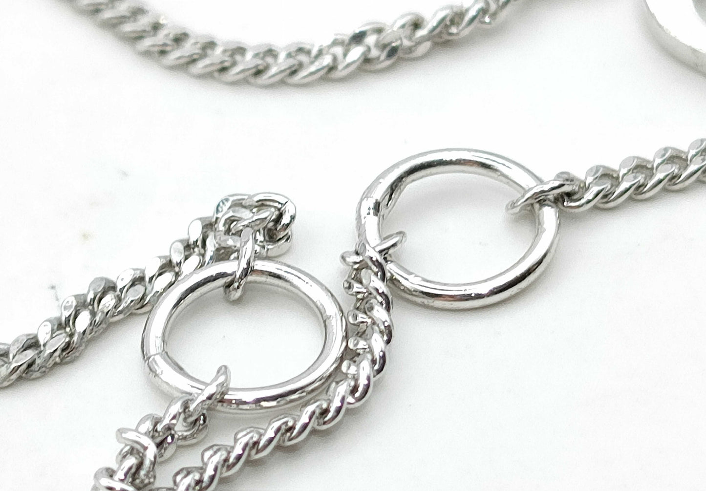 Vintage Dior Crystal Bow Drop Bracelet – Silver Tone