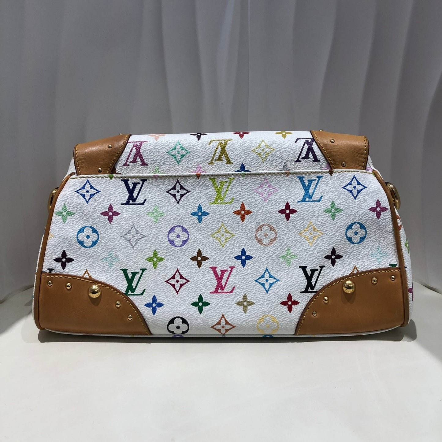 Louis Vuitton Multicolor Beverly Shoulder Bag – White Monogram, Large