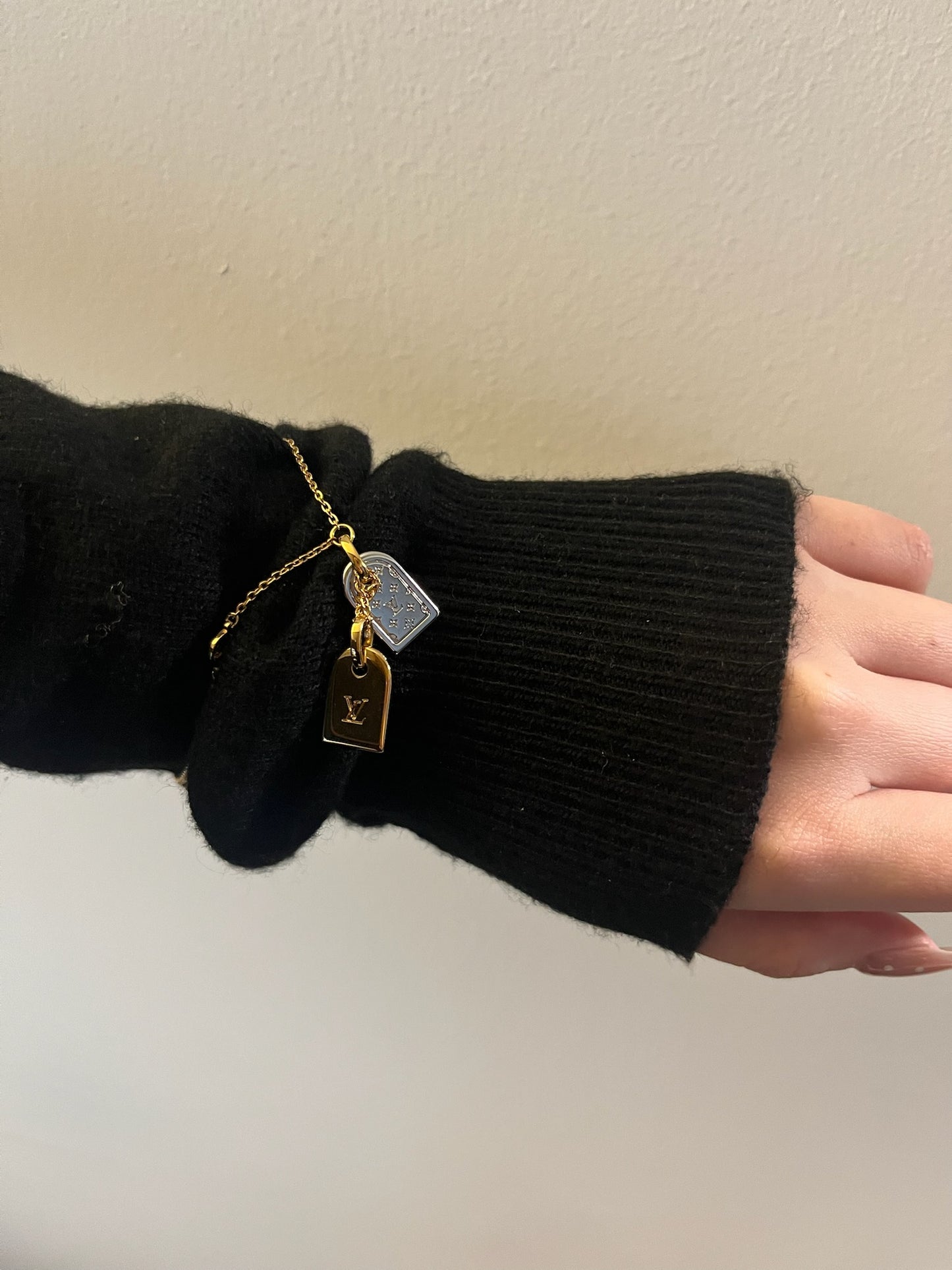 Louis Vuitton Two-Tone Twin Tag Bracelet