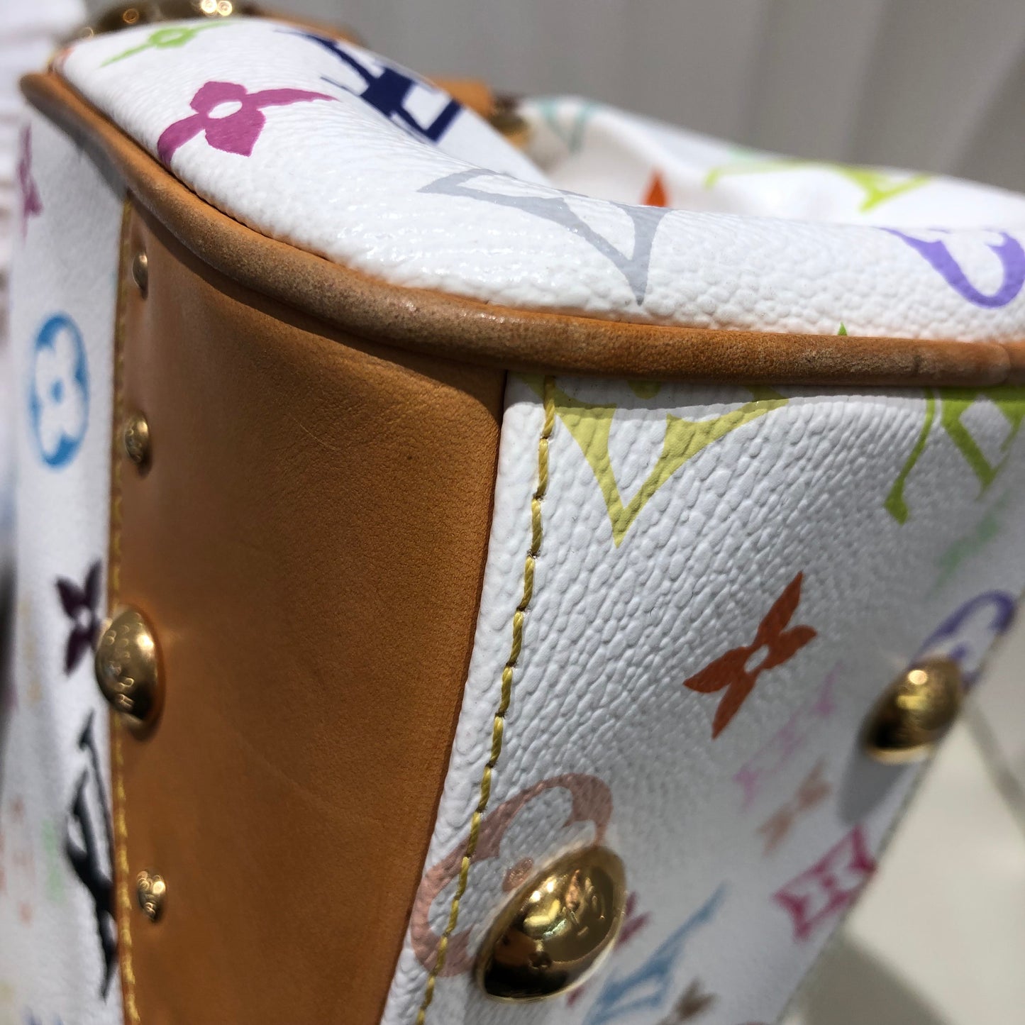 Louis Vuitton Multicolor Beverly Shoulder Bag – White Monogram, Large
