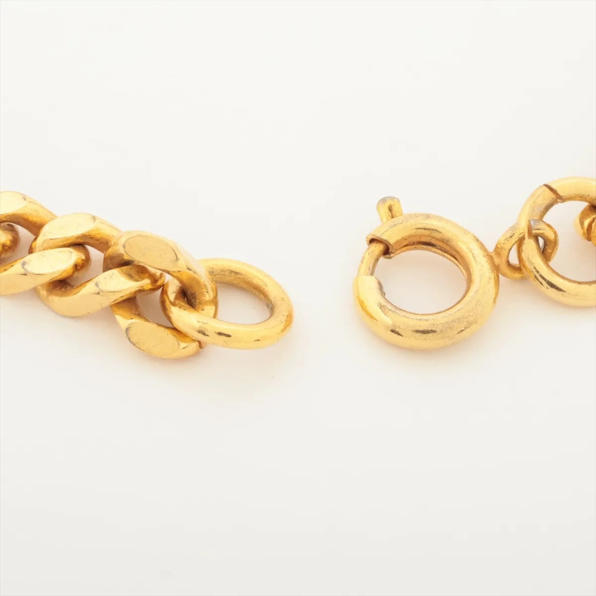Celine Gold Macadam Chain Bracelet