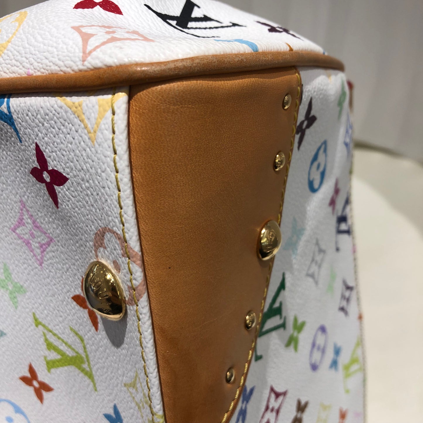 Louis Vuitton Multicolor Beverly Shoulder Bag – White Monogram, Large