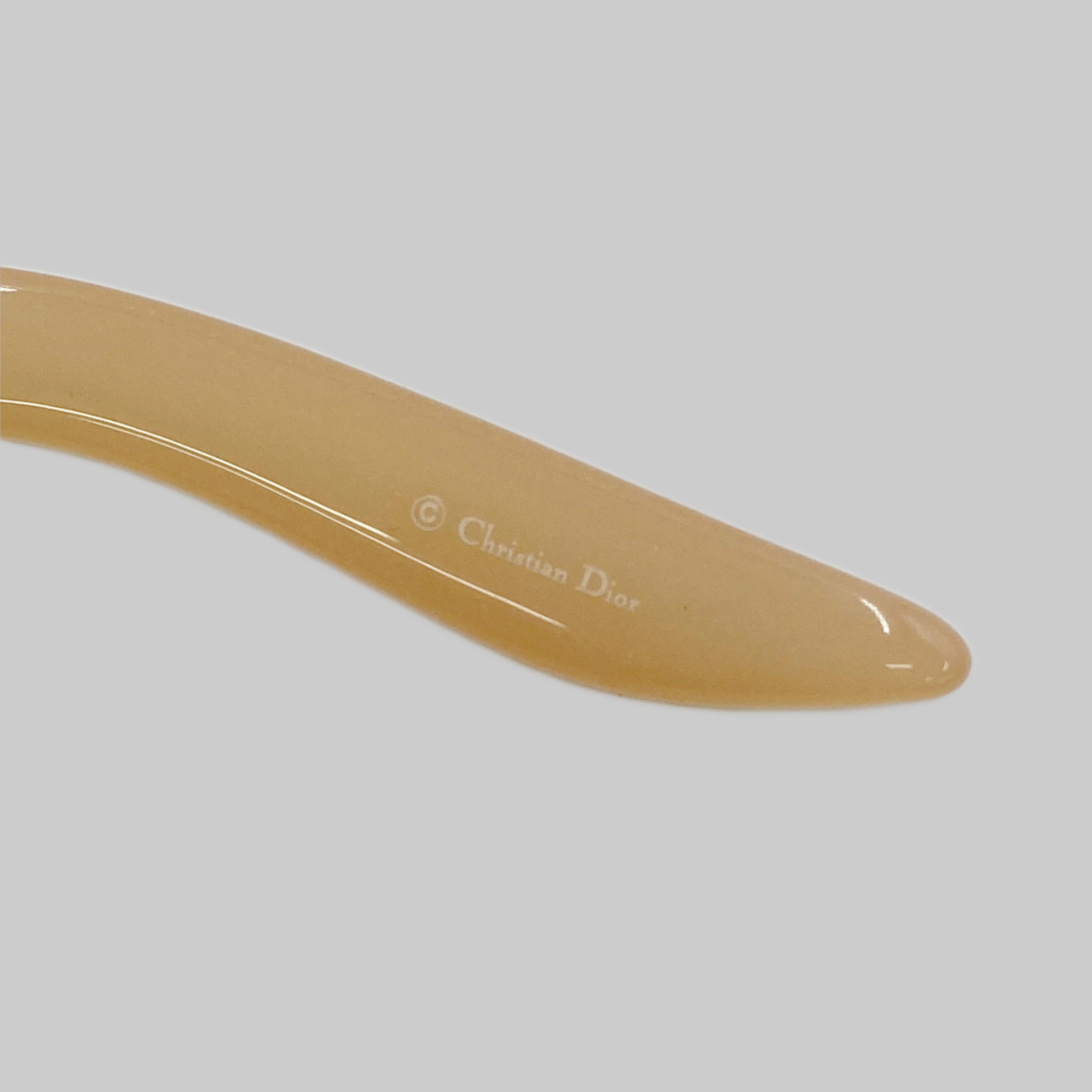 Dior Vintage Blush Nude Sunglasses with Crystal ‘D’ Logo