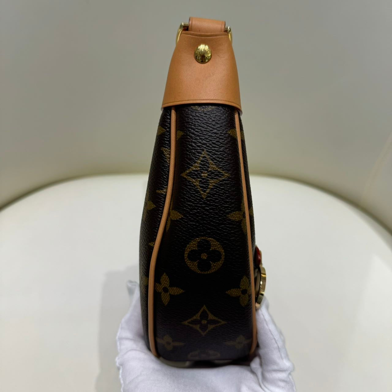 Louis Vuitton Loop Monogram Chain-Accent Shoulder Bag