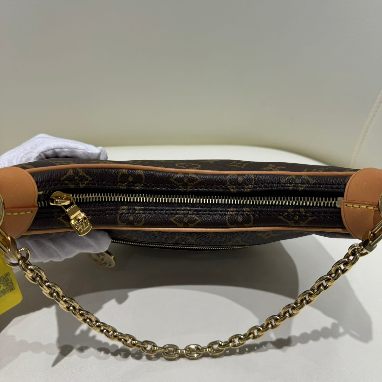 Louis Vuitton Loop Monogram Chain-Accent Shoulder Bag