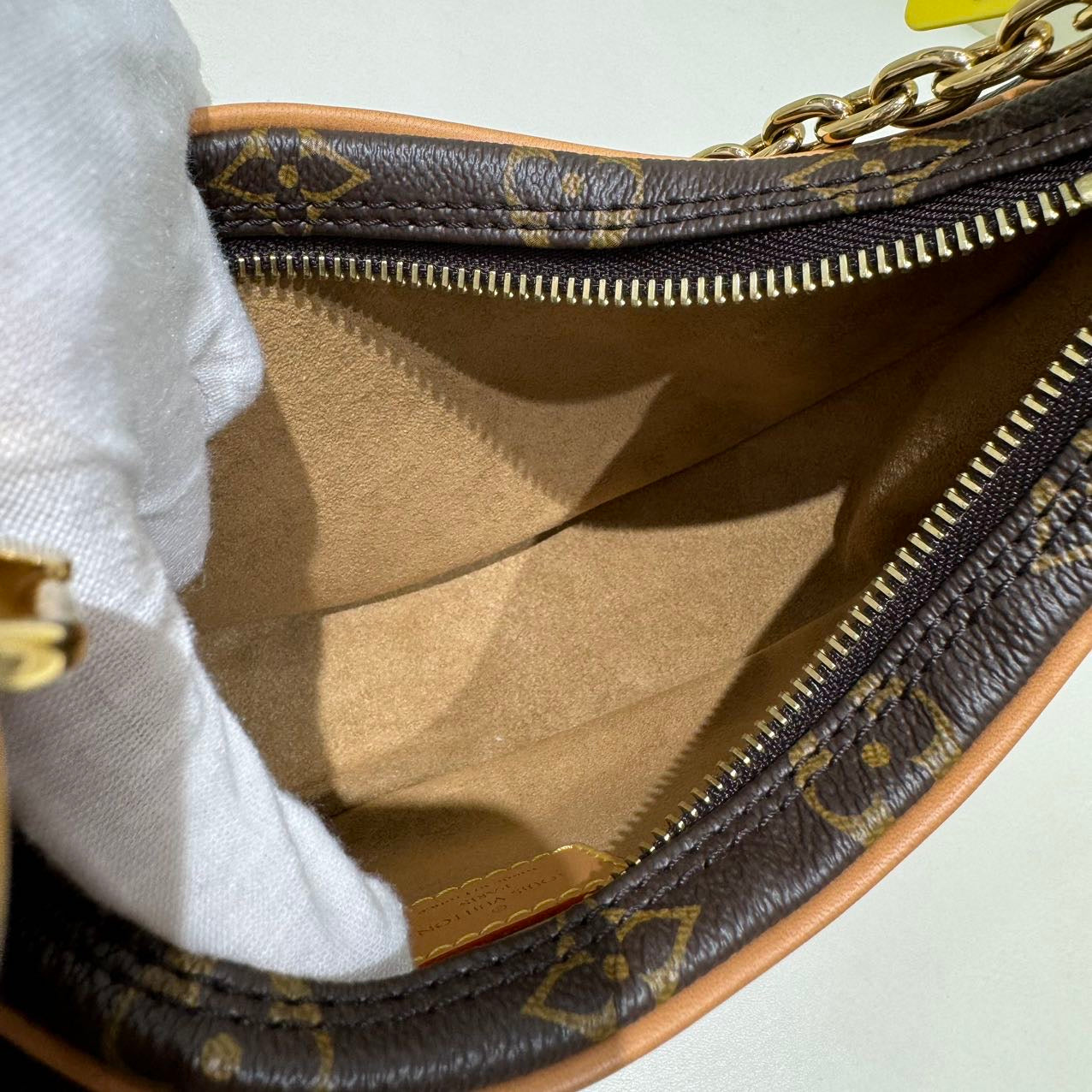 Louis Vuitton Loop Monogram Chain-Accent Shoulder Bag