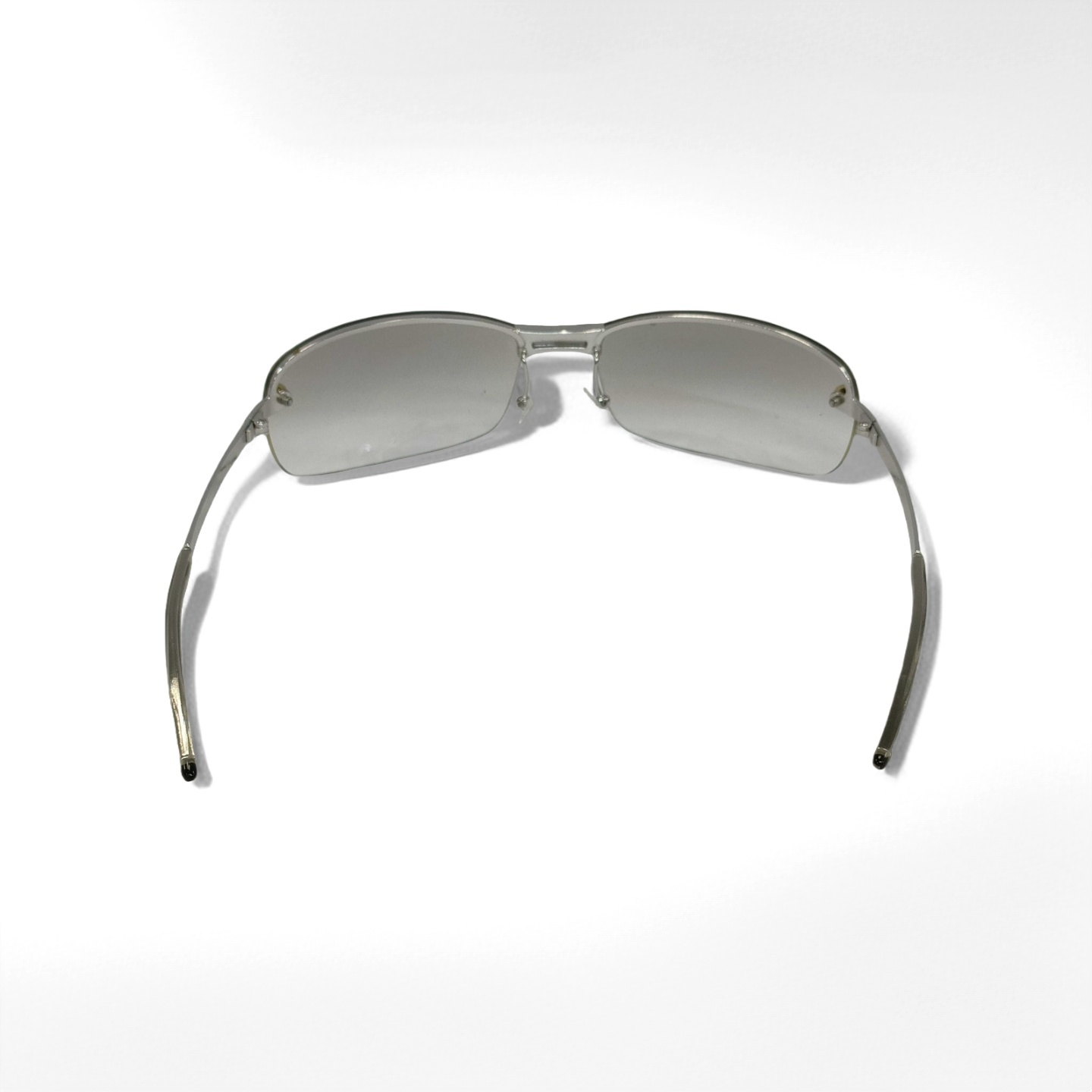Dior Y2K Silver Rimless Gradient Sunglasses