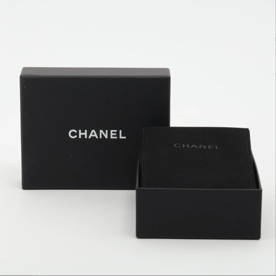 Chanel 2020 Crystal CC & Pearl Drop Necklace