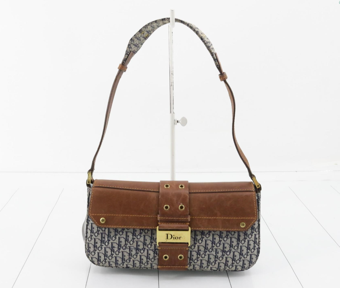 Dior Vintage Punk Collection Monogram Shoulder Bag