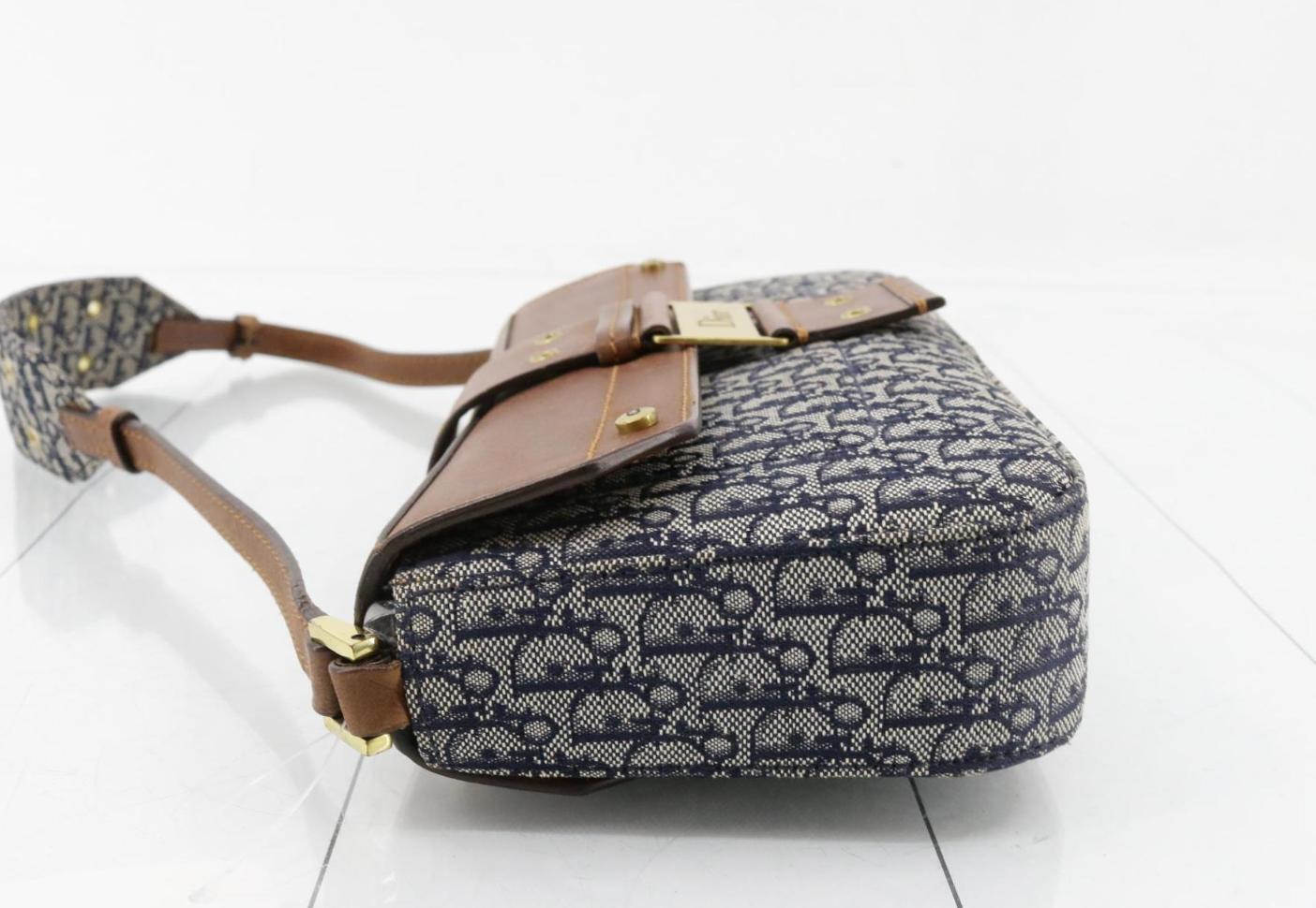 Dior Vintage Punk Collection Monogram Shoulder Bag