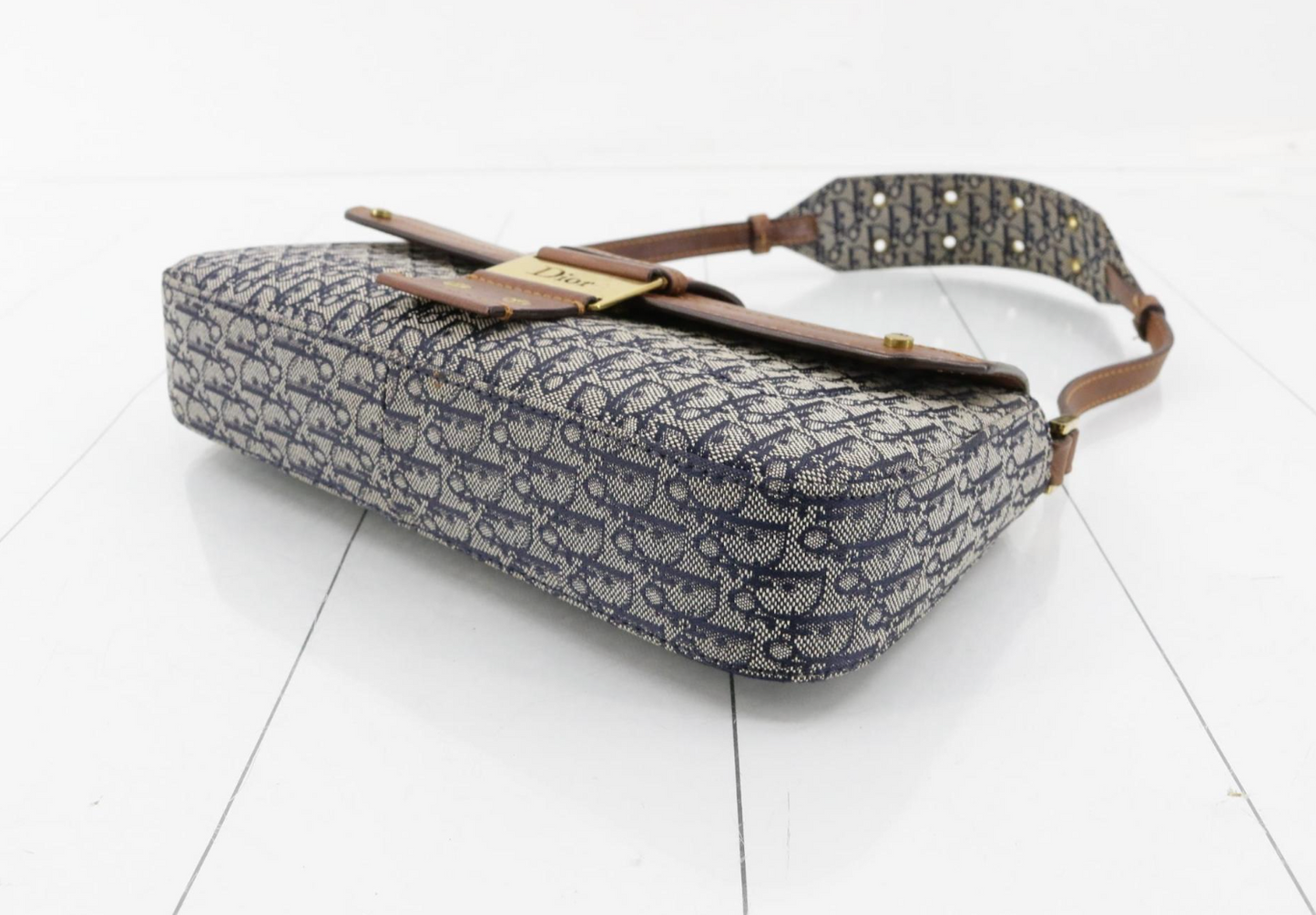 Dior Vintage Punk Collection Monogram Shoulder Bag