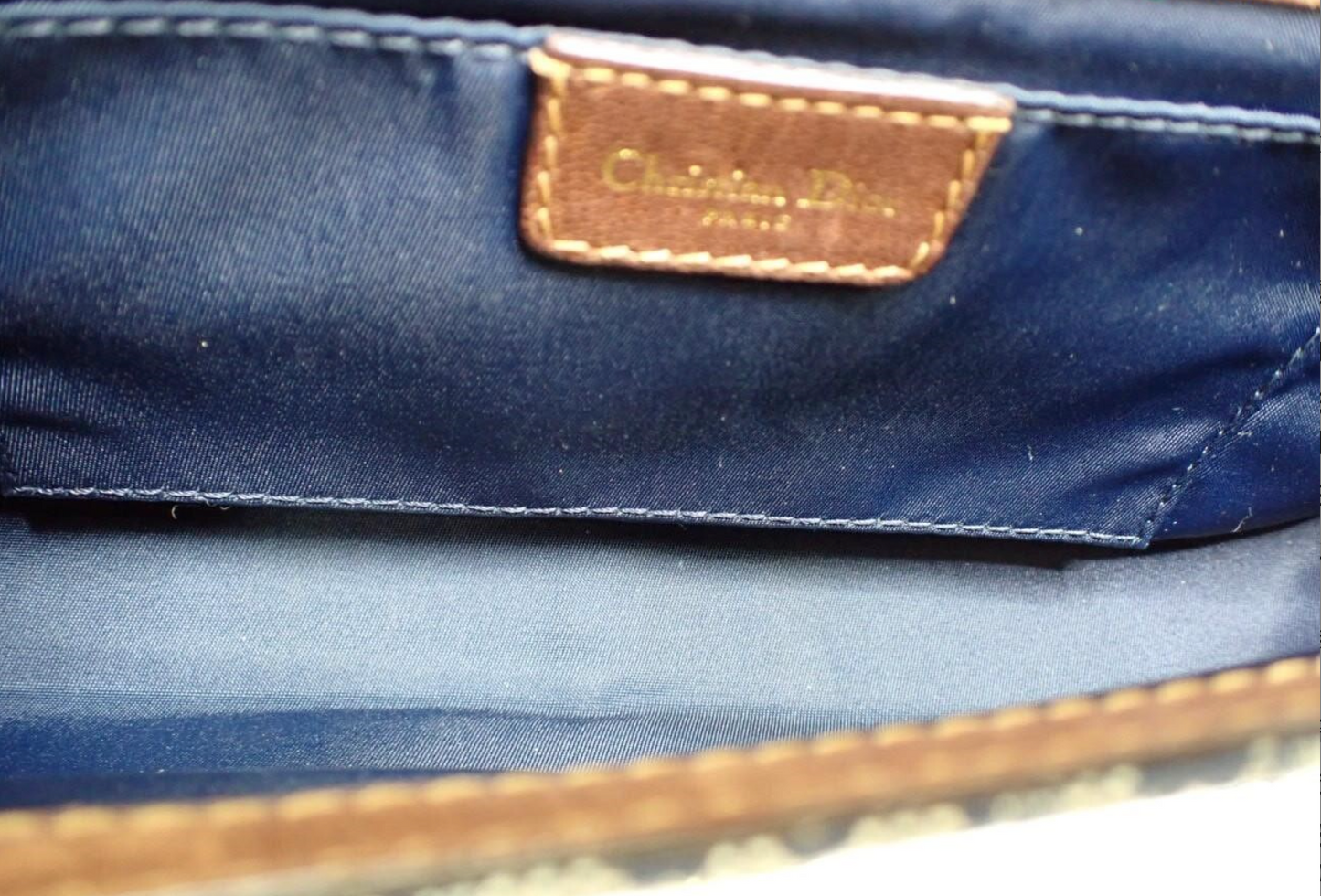 Dior Vintage Punk Collection Monogram Shoulder Bag