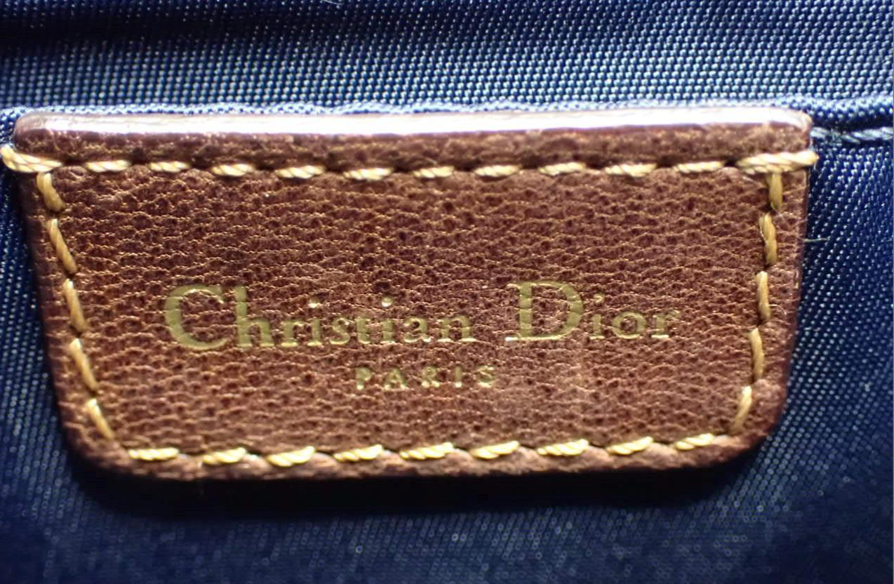 Dior Vintage Punk Collection Monogram Shoulder Bag