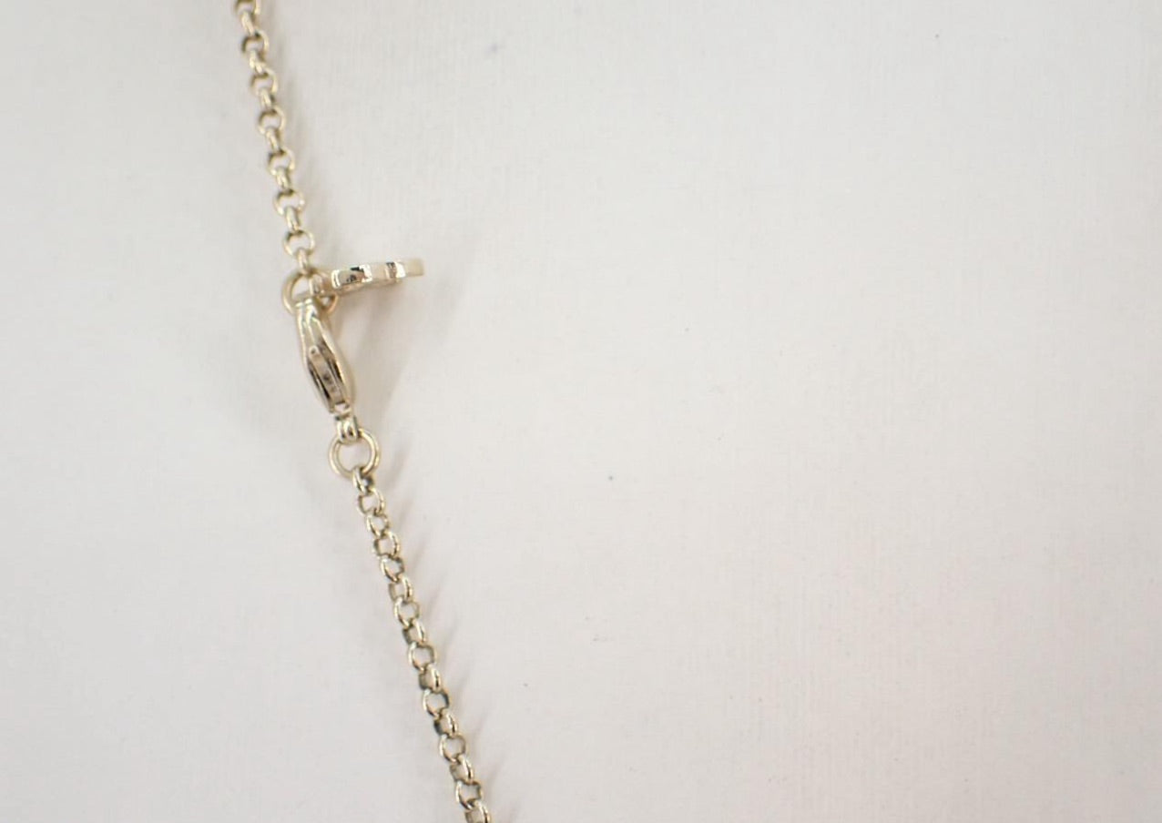 Chanel Adjustable Camellia & CC Pendant Necklace