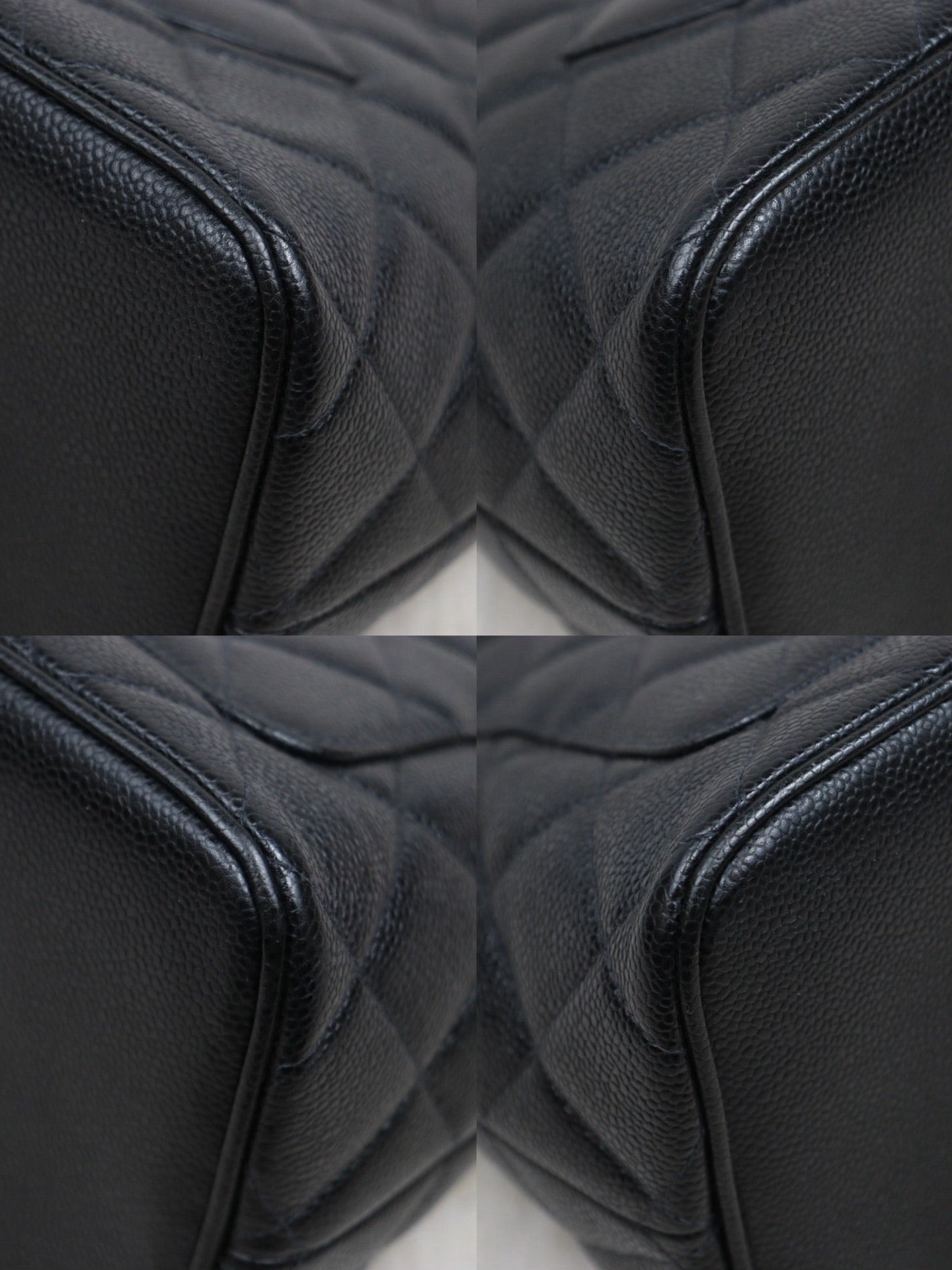 Chanel Black Quilted CC Tote Bag
