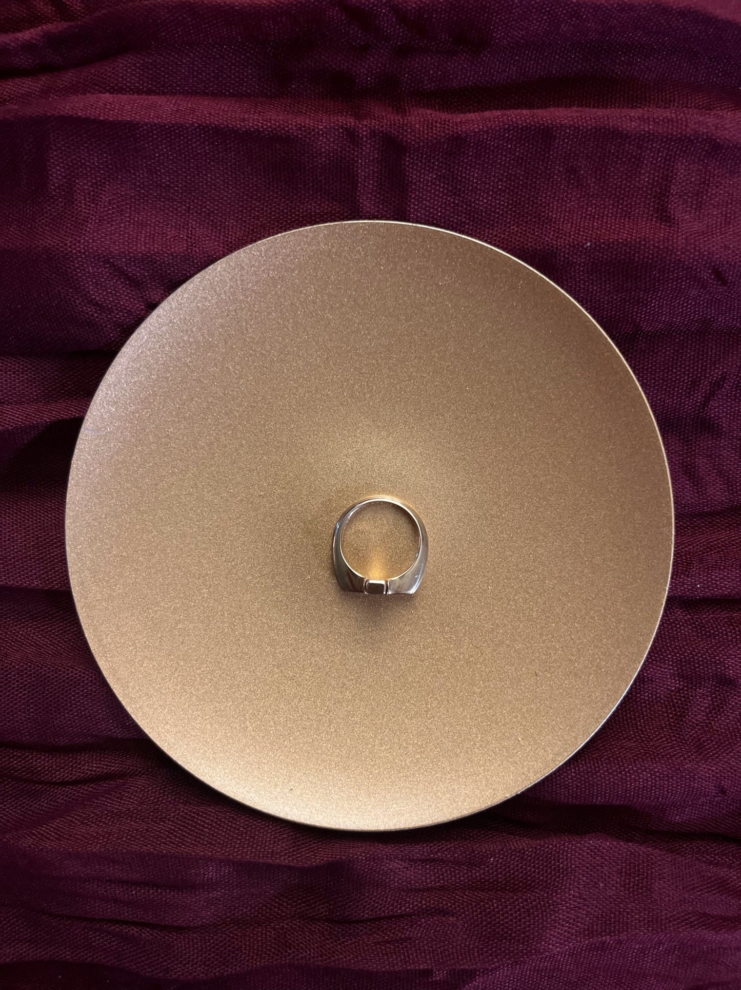 Vivienne Westwood Red Orb Gold-Tone Ring