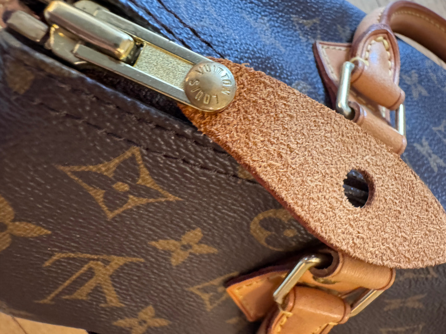 Louis Vuitton Monogram Papillon Shoulder Bag with Mini Pouch