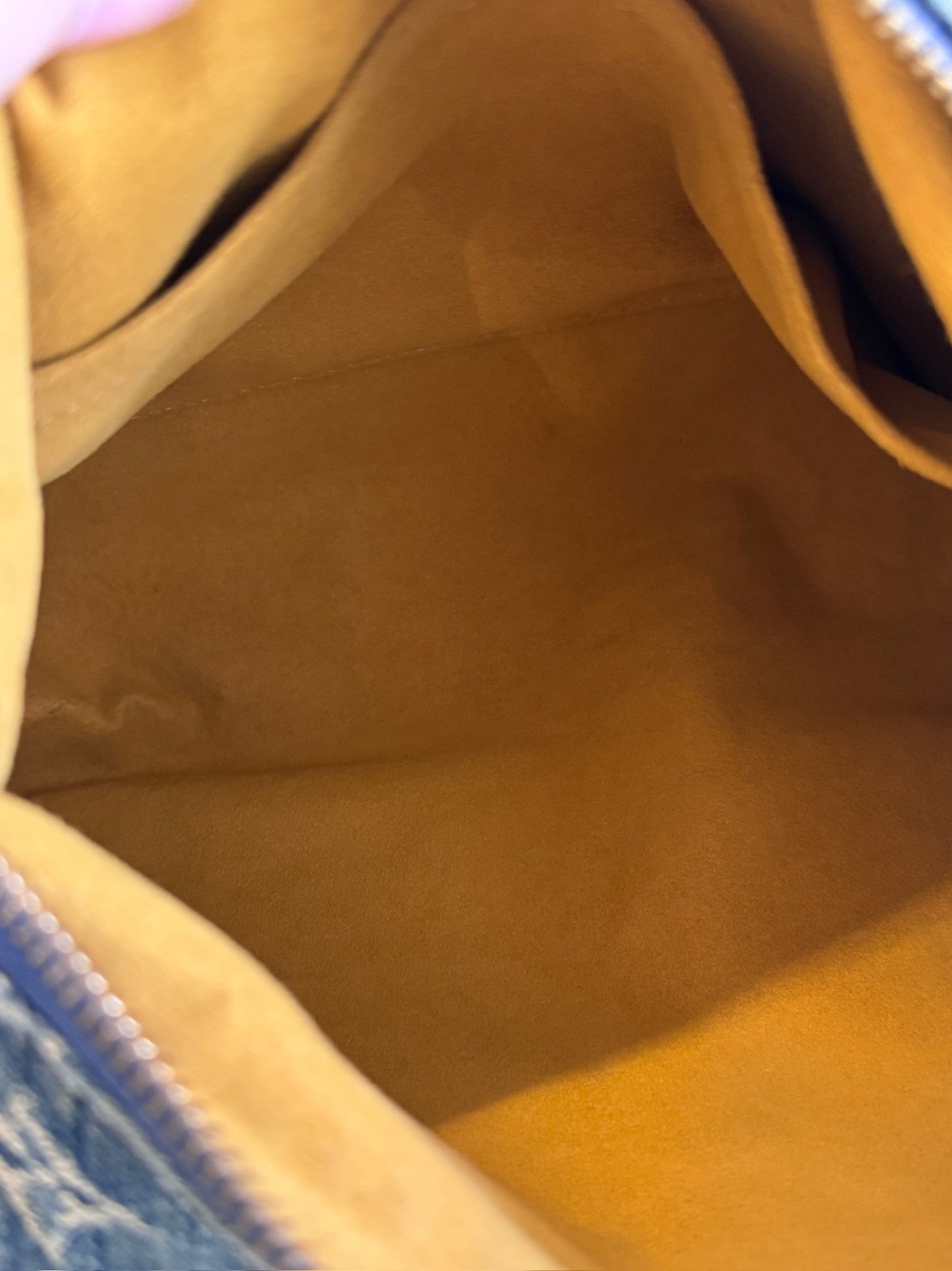 Louis Vuitton Y2K Monogram Denim Baggy PM Shoulder Bag – Blue