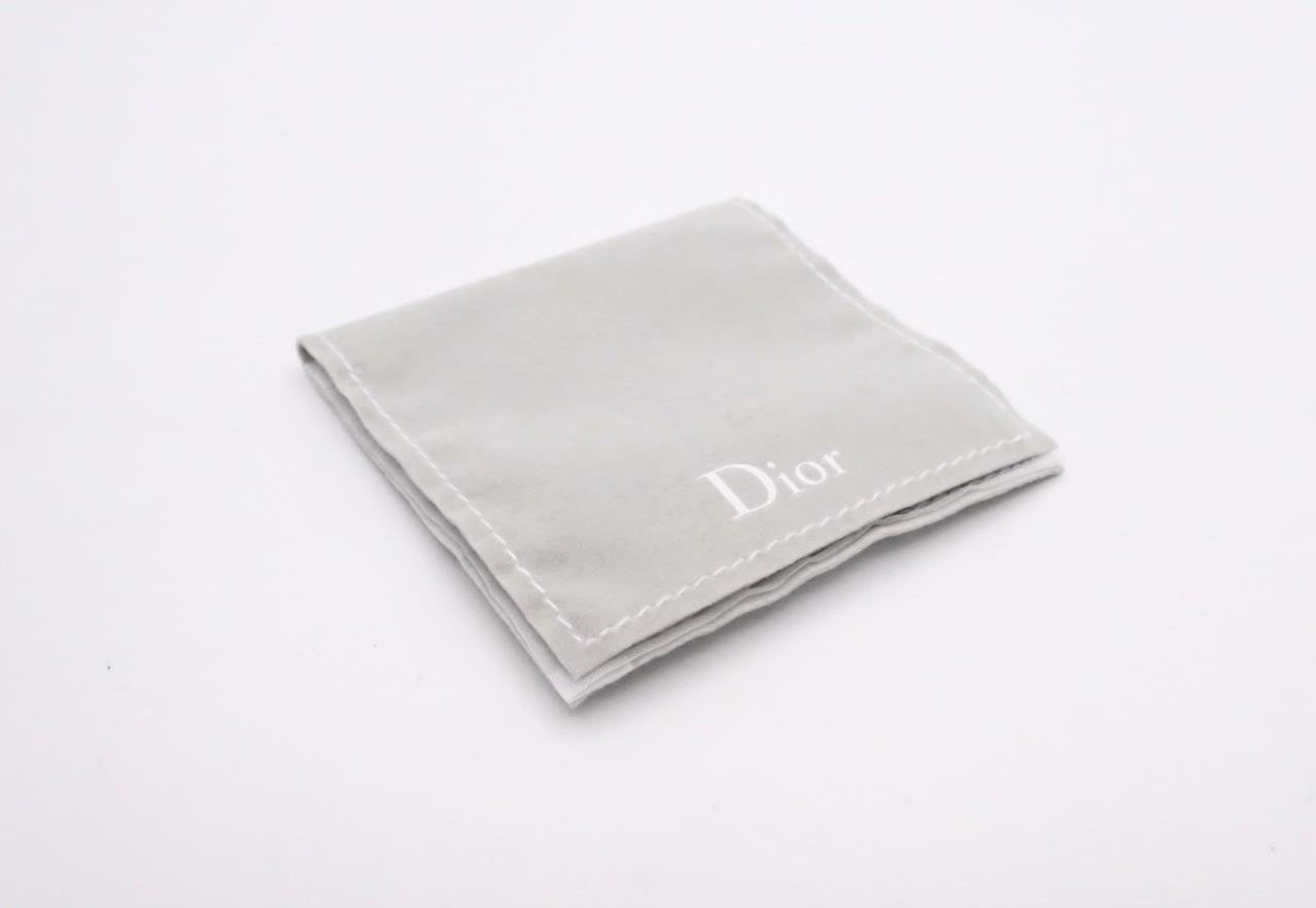 Dior Triple Ring Butterfly Pendant Necklace