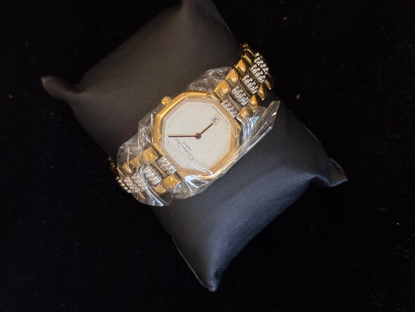 Vintage Christian Dior CD Date Watch – Two Tone