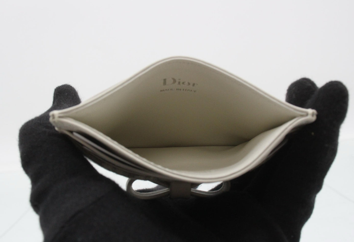 Christian Dior Oblique Bow Card Holder