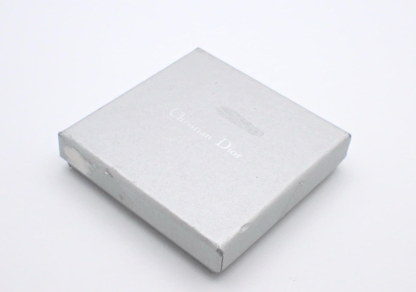 Dior Vintage Y2K Titanium-Silver Bow Snake Chain necklace