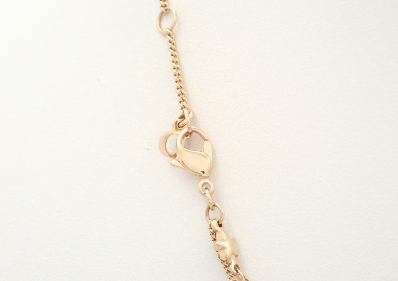 Vintage Dior Purple Pearl Starfall Double-Layer Necklace