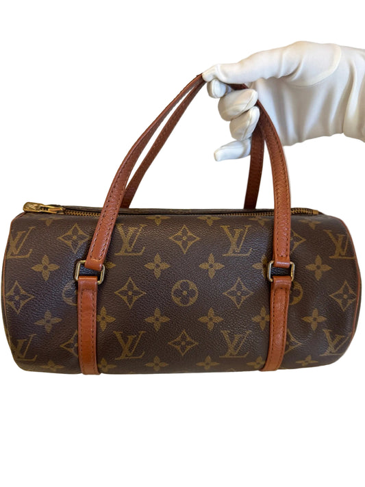 Louis Vuitton Monogram Papillon 30 Handbag – Brown