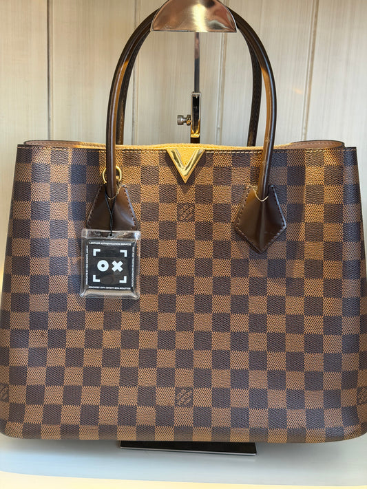 LV Classic Damier Ebene Kensington Tote Bag