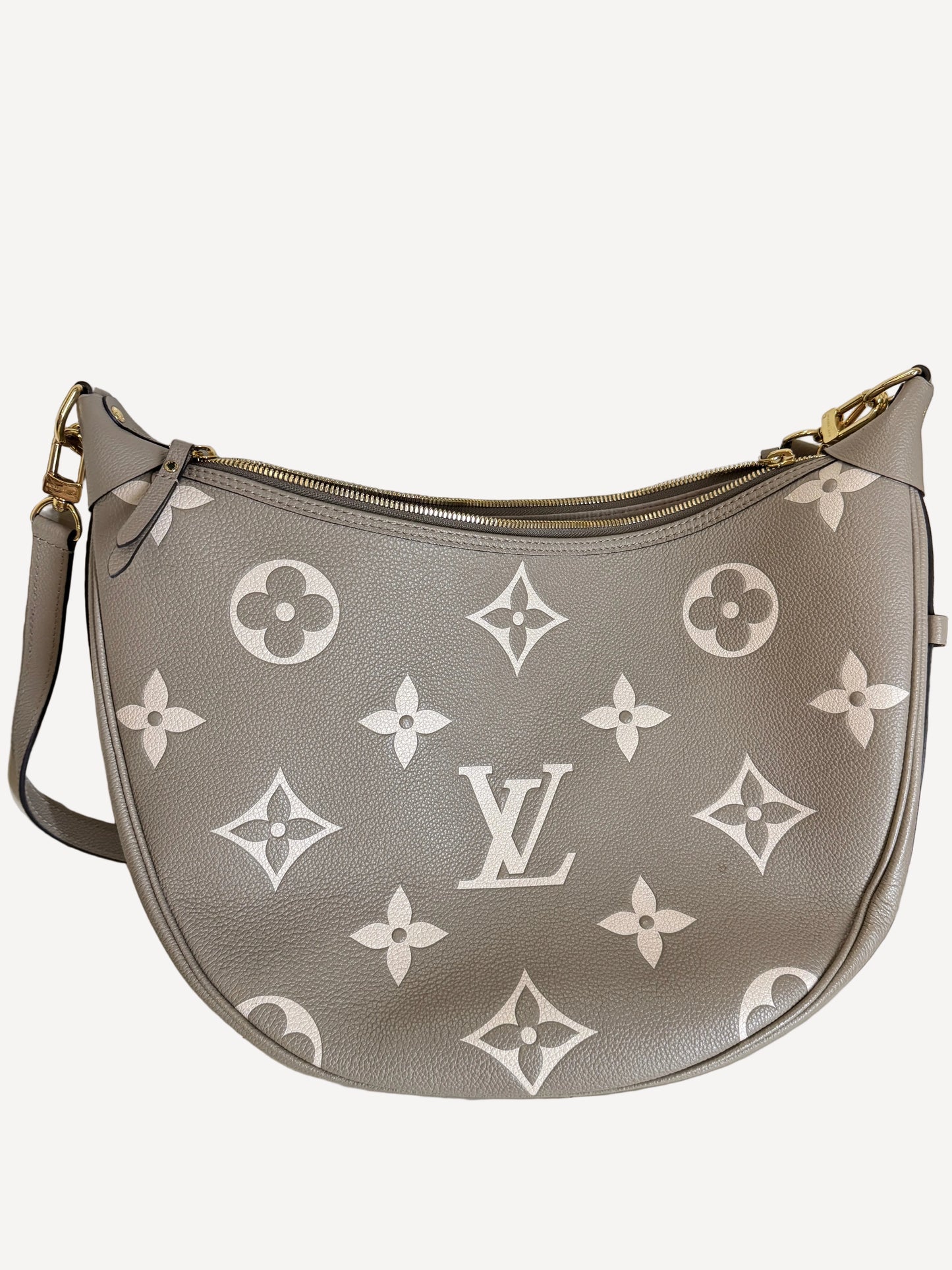 Louis Vuitton CarryAll PM Monogram Empreinte Leather Shoulder Bag – Tourterelle