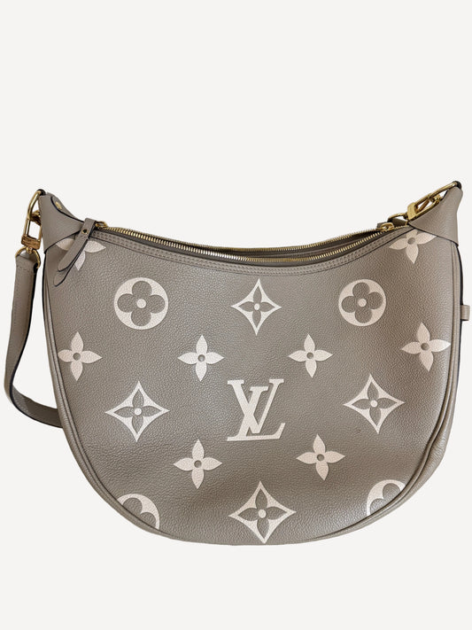 Louis Vuitton CarryAll PM Monogram Empreinte Leather Shoulder Bag – Tourterelle