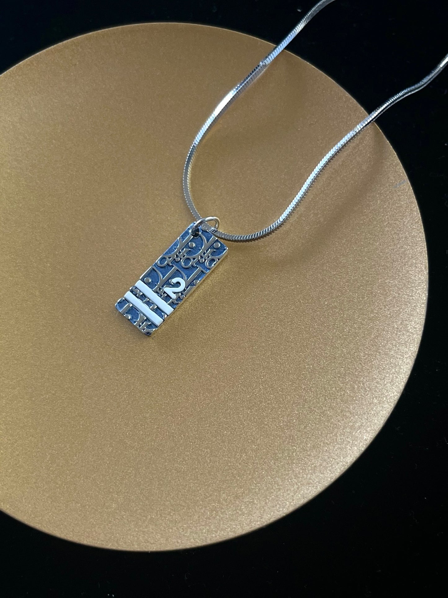 Vintage Dior Blue No.2 Rasfarari Collection Necklace