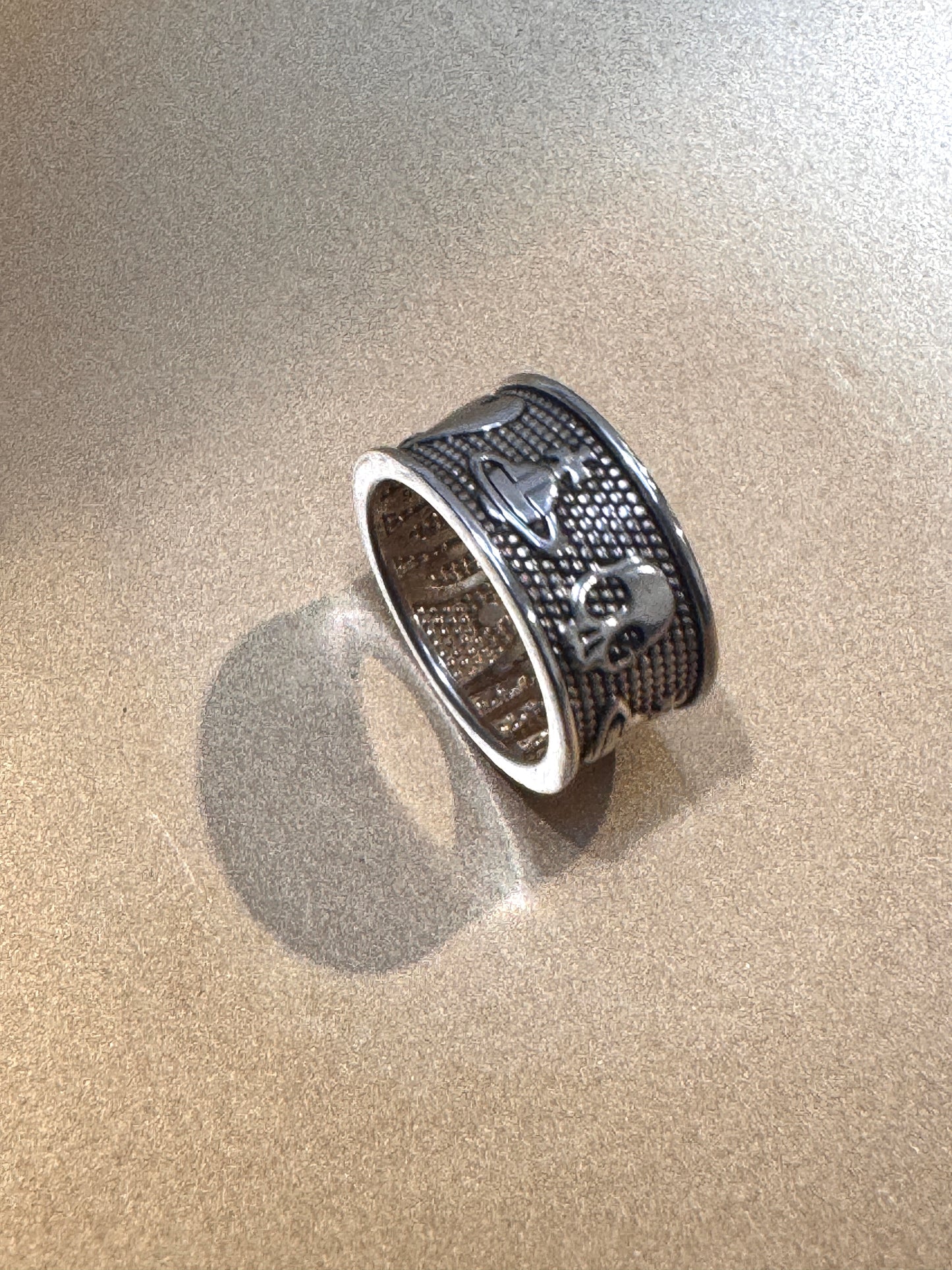 Vivienne Westwood Engraved Orb Band Ring