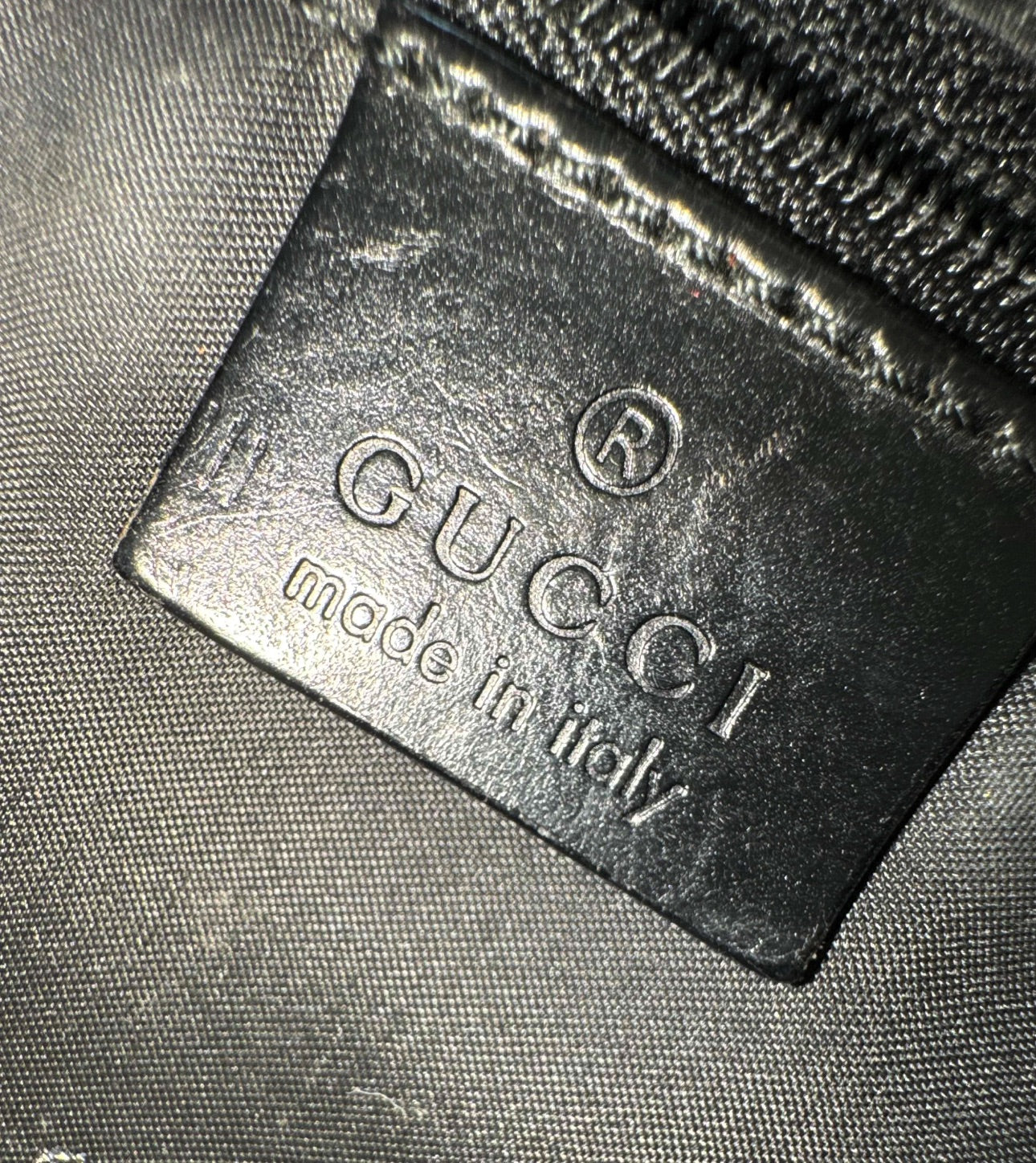 Gucci Vintage Black Suede Jackie Shoulder Bag