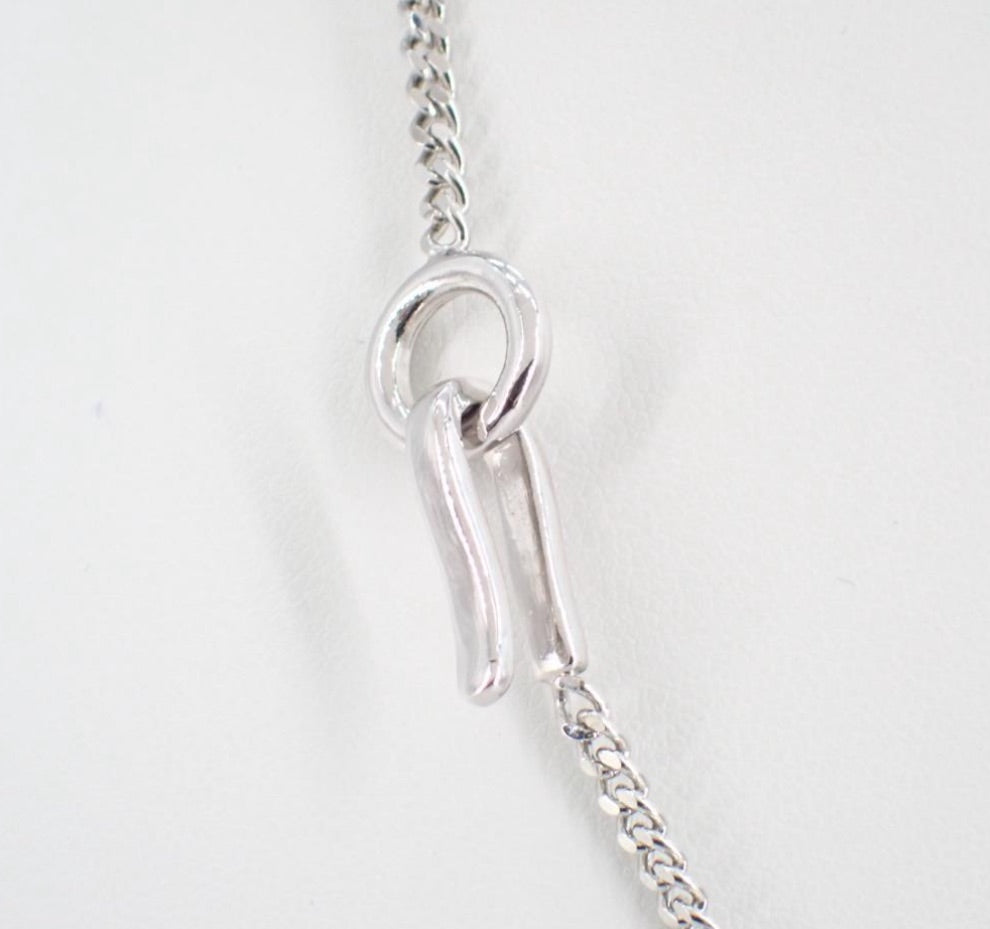 Chanel 2004 Vintage Flower Shape CC Drop Necklace