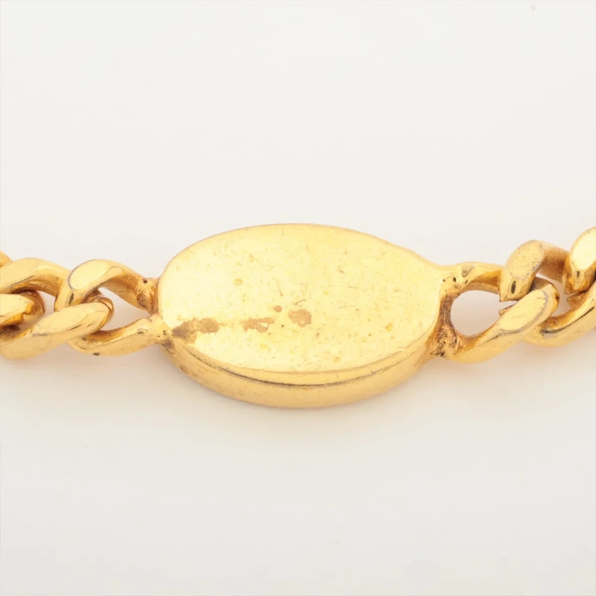 Celine Gold Macadam Chain Bracelet