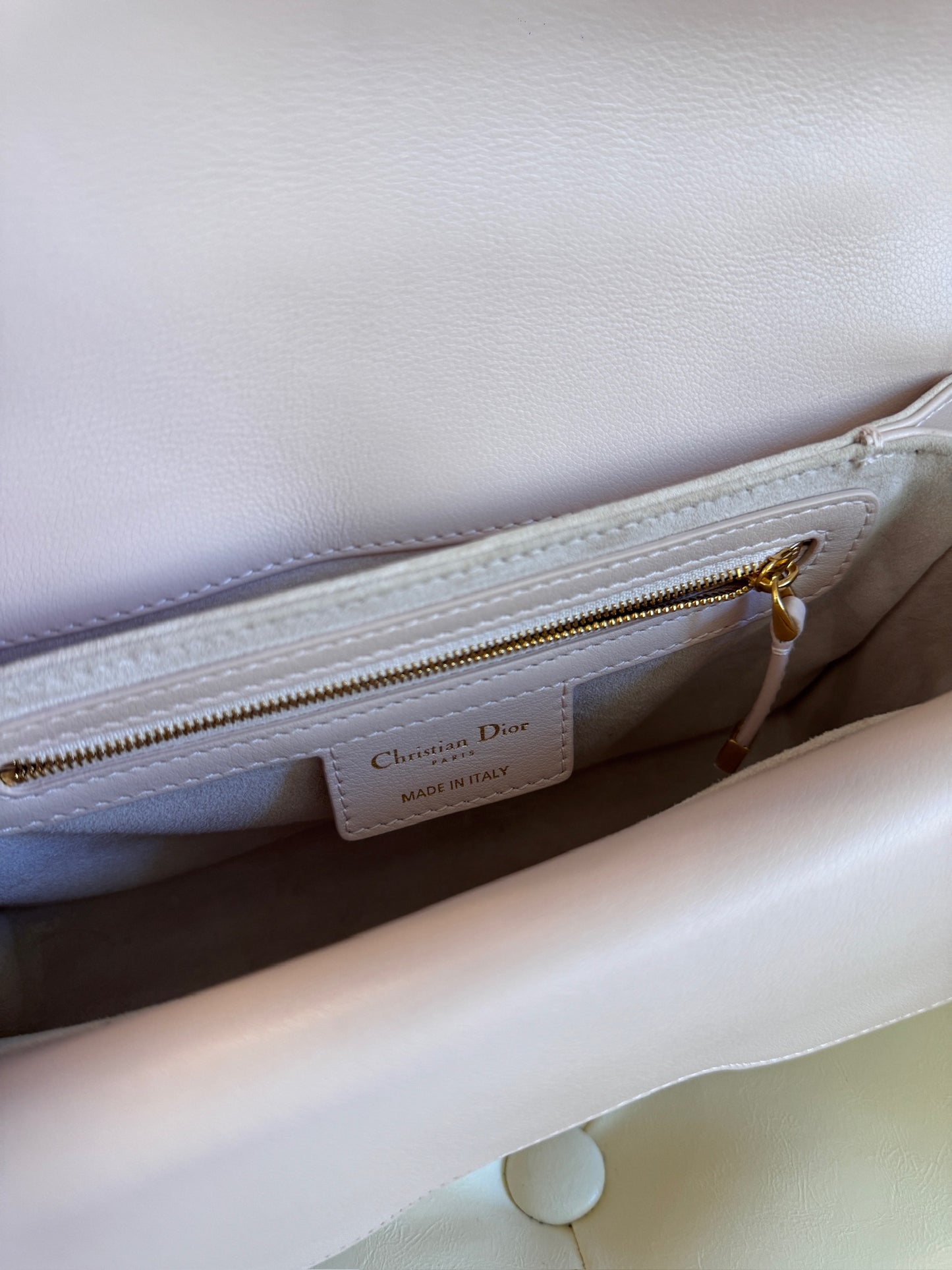 Dior Pink Cannage Quilted Top Handle Bag