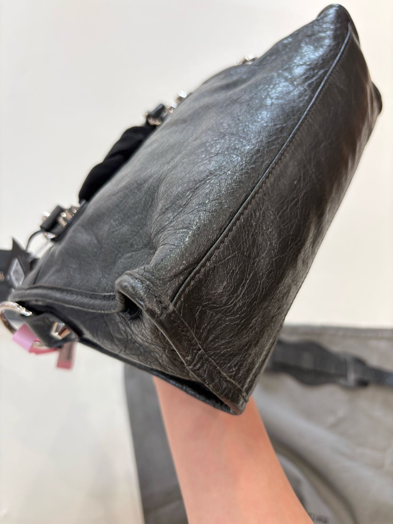 Balenciaga Classic City Mini Bag – Dark Grey