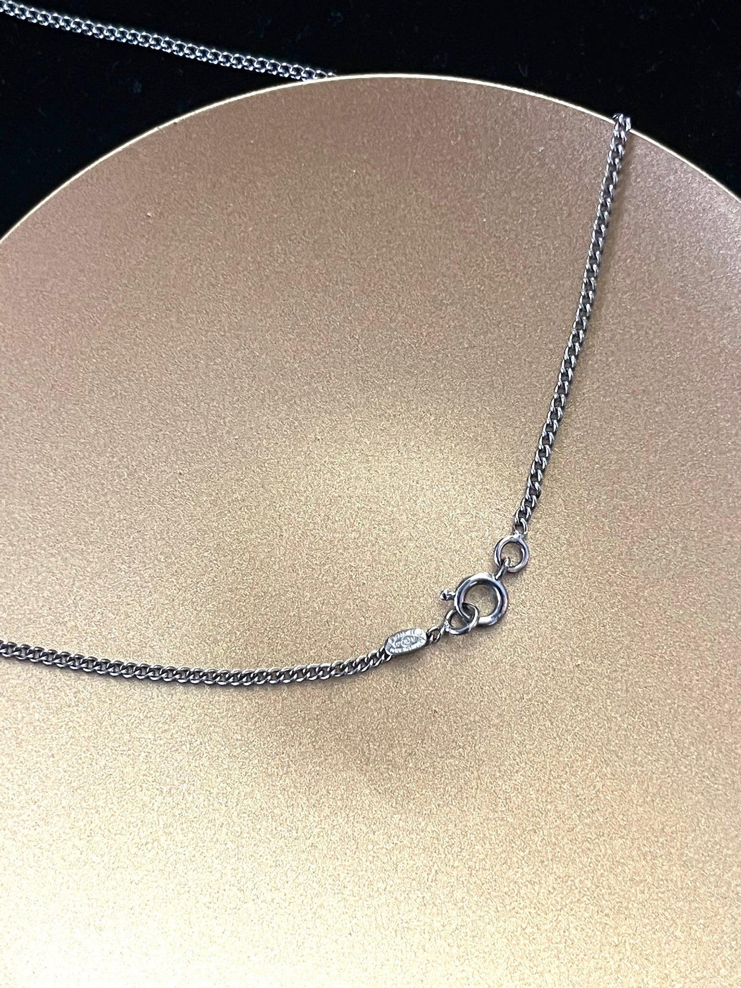 Chanel 2007 Classic Ivory Double C Necklace