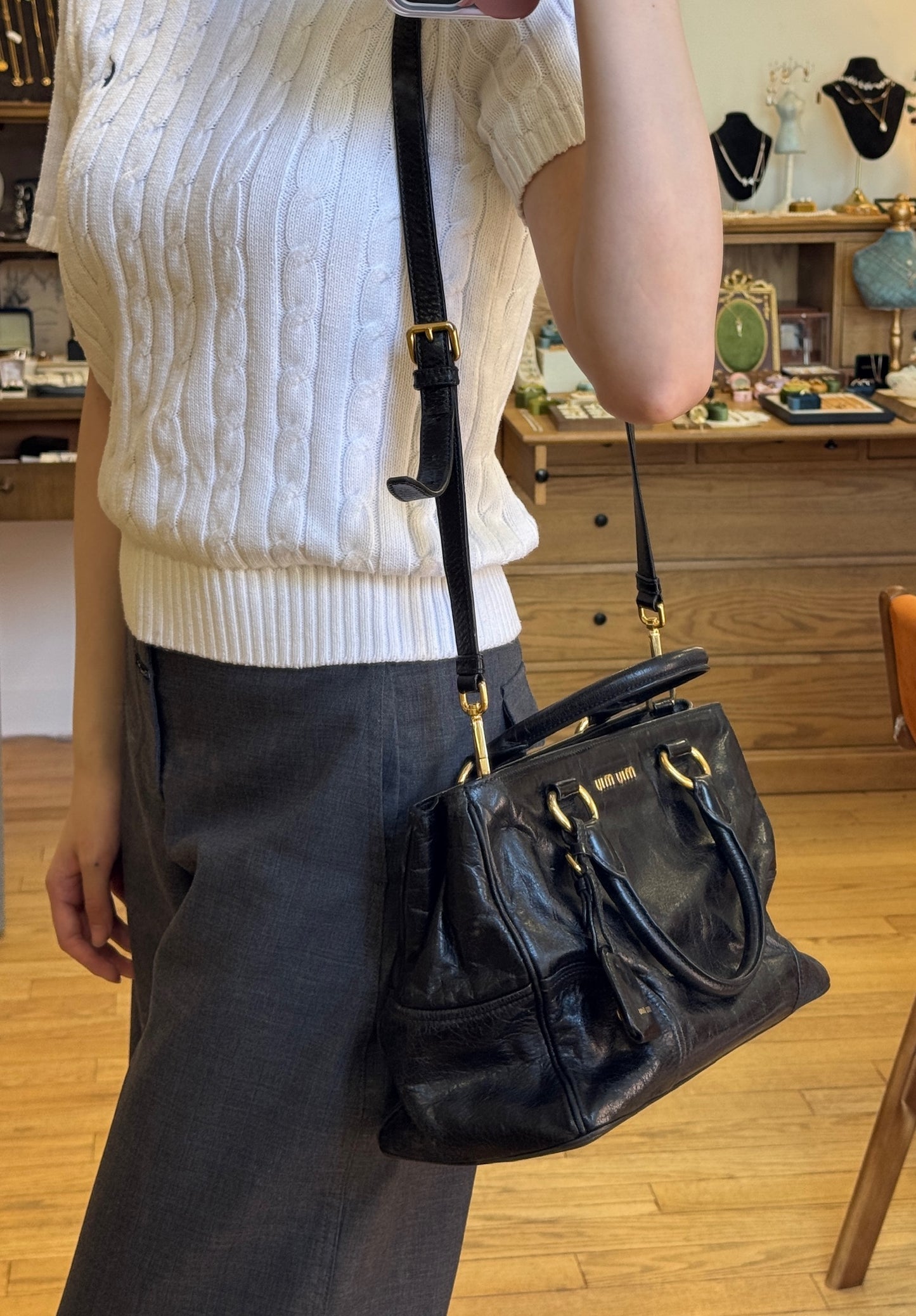 Miu Miu Vintage Shoulder Handbag