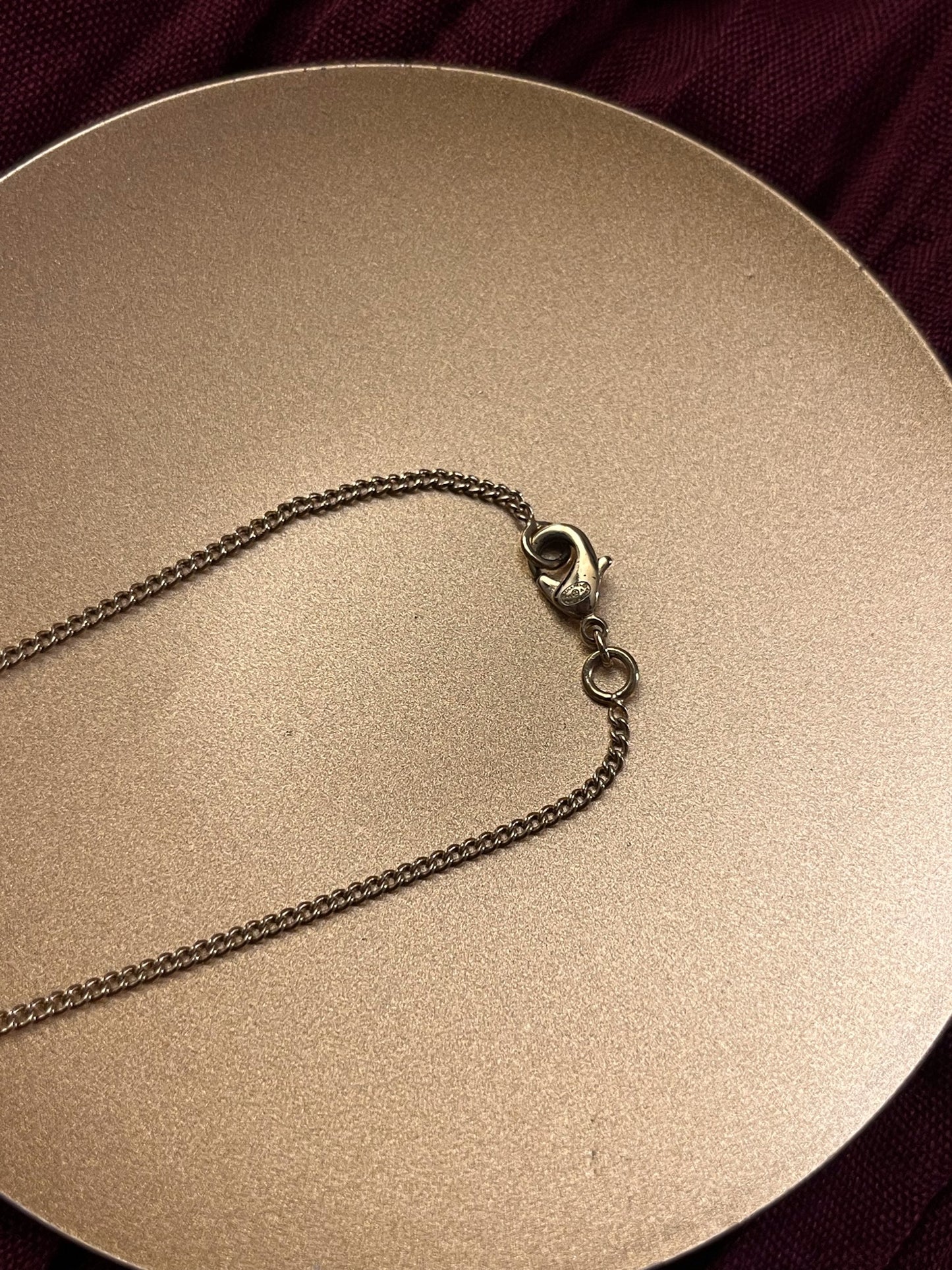 Chanel 2010 Vintage Mini Turnlock Clasp Necklace