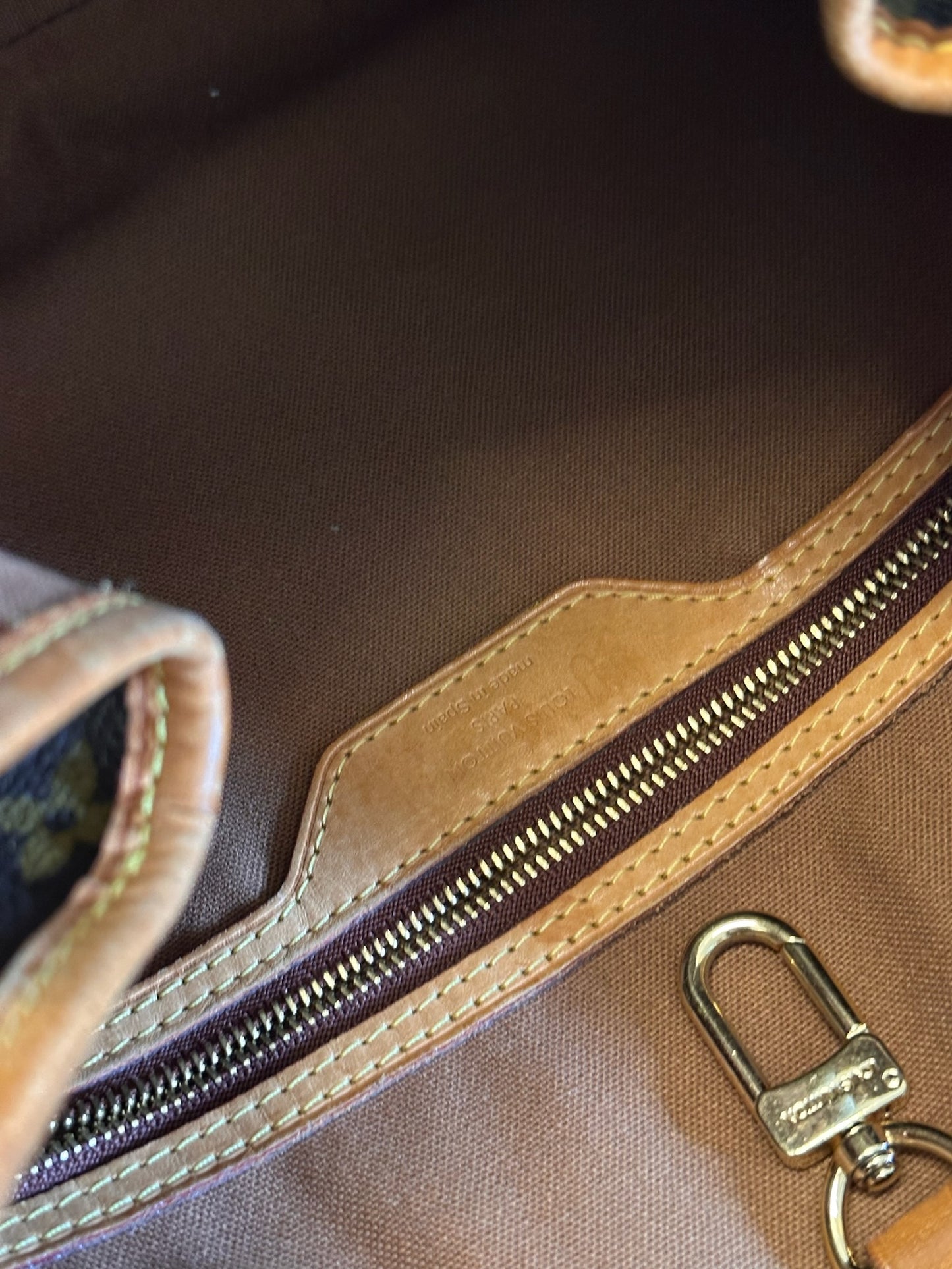 Louis Vuitton 2000s "Heritage Carry" Monogram Canvas Batignolles Horizontal Tote
